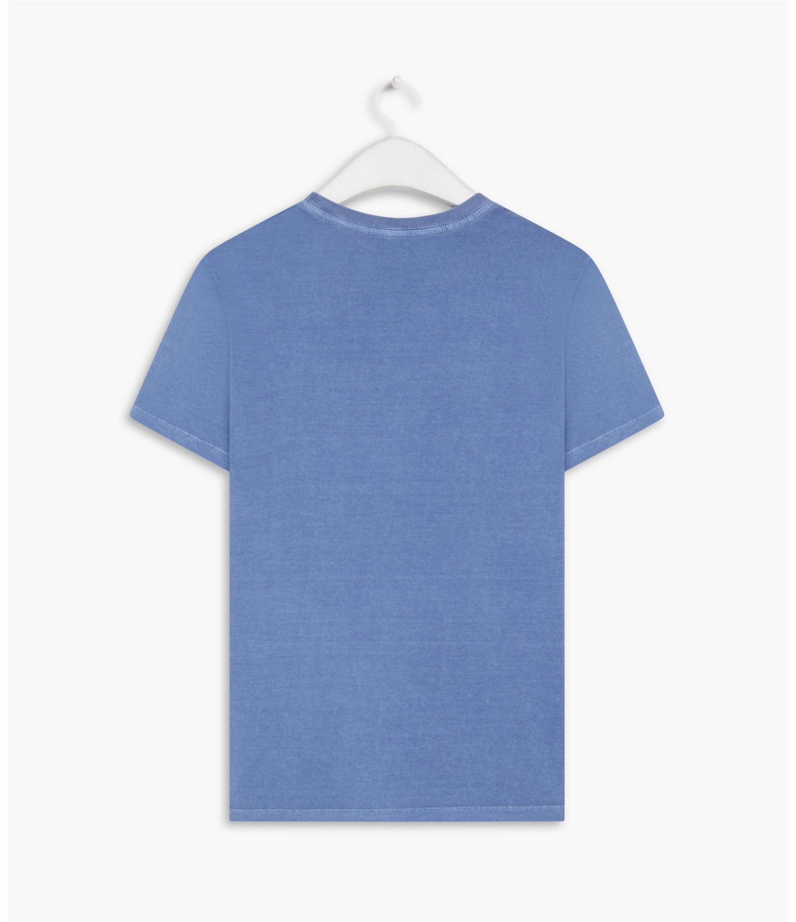 T-Shirt Mm Washed Aquarela Azul Bic