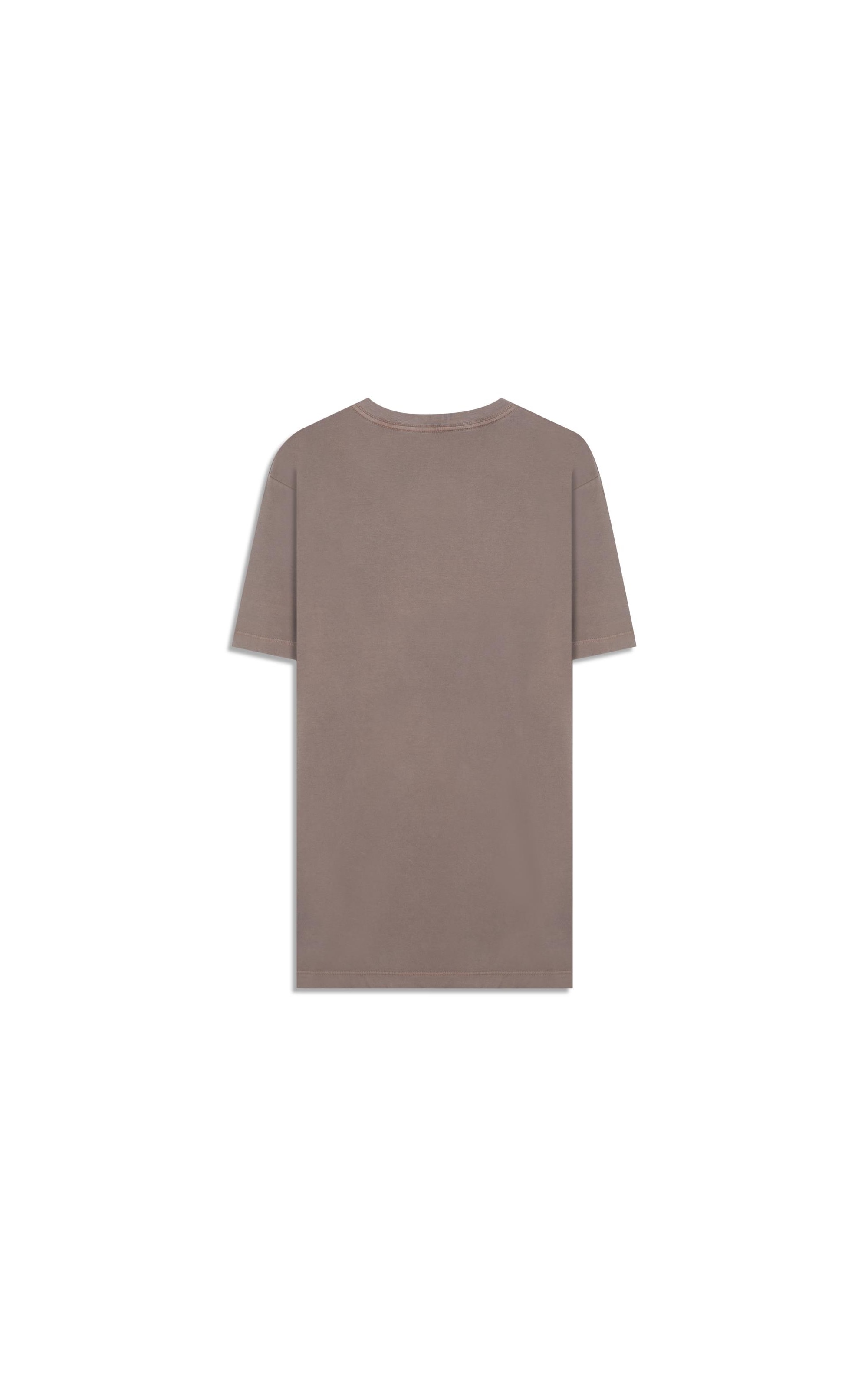 T-Shirt Mm Washed Aquarela Castor