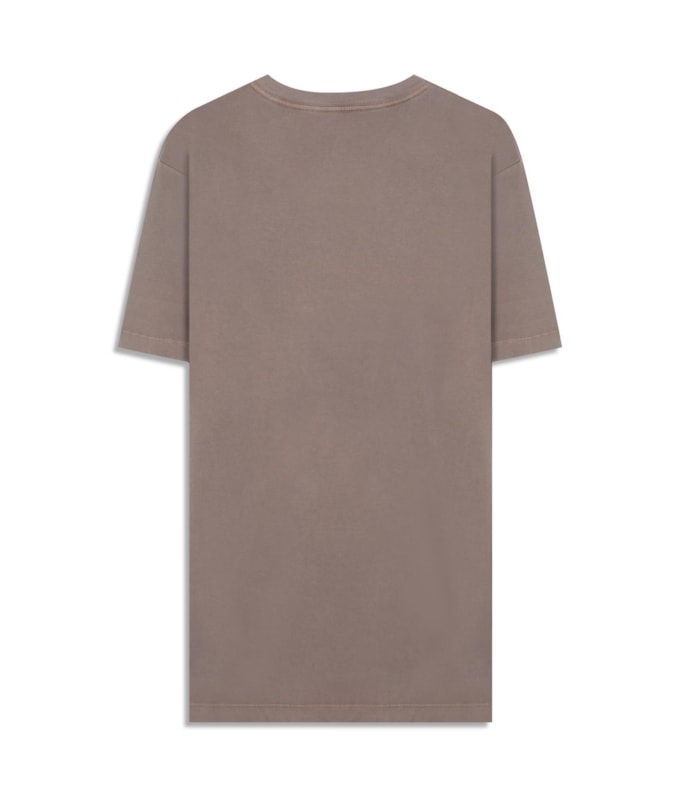 T-Shirt Mm Washed Aquarela Castor