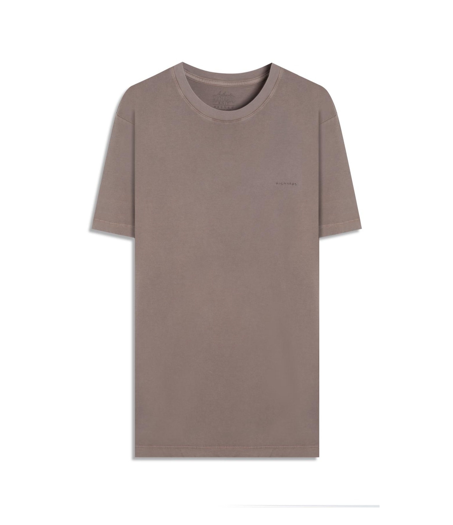 T-Shirt Mm Washed Aquarela Castor