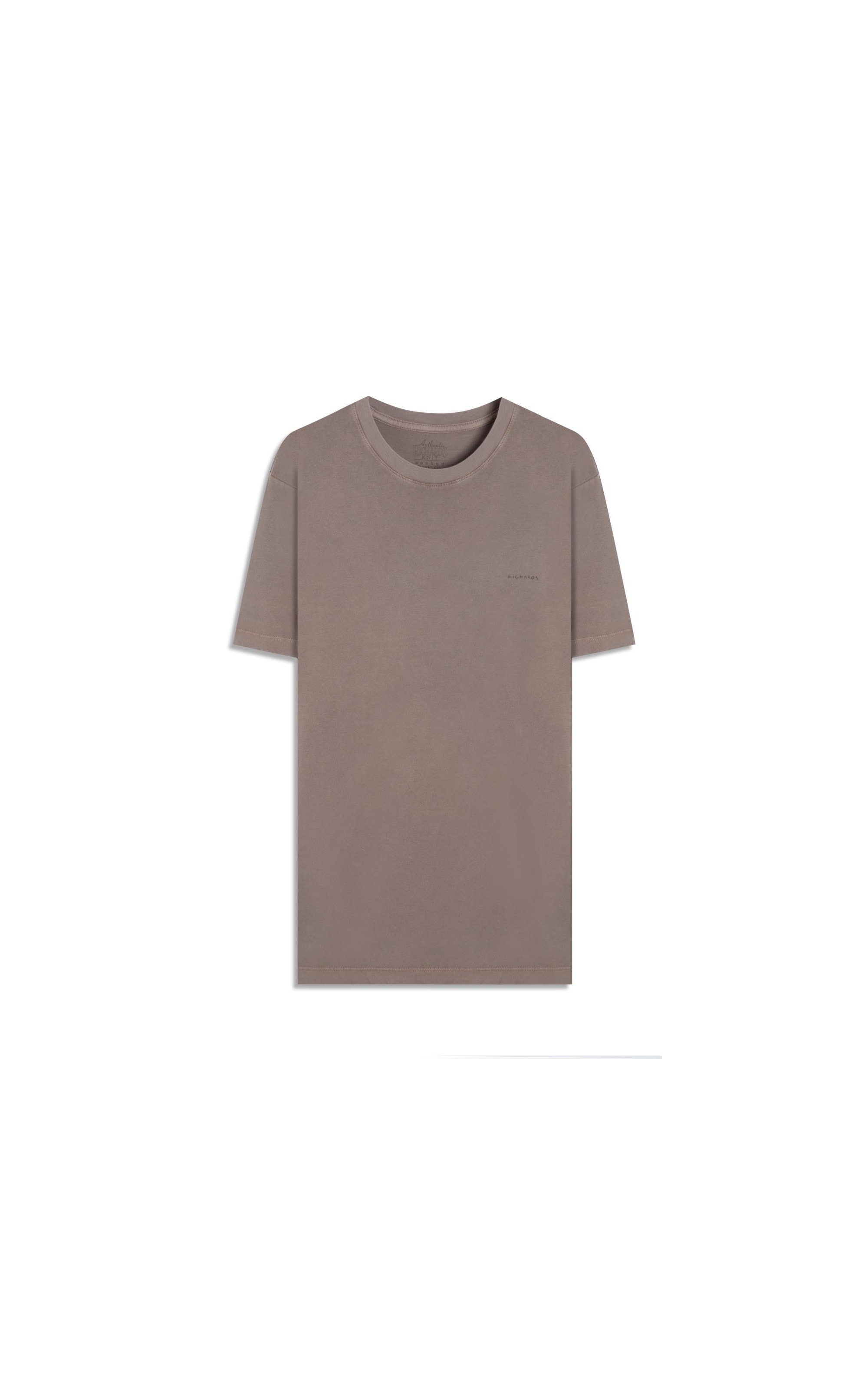 T-Shirt Mm Washed Aquarela Castor