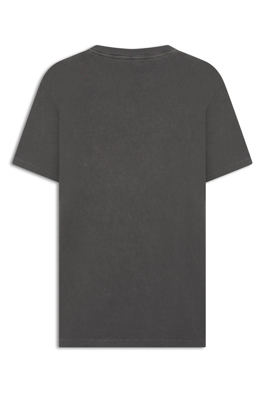 VOLA Tシャツ Mサイズ ダークグレー T-Shirt Mm Washed Aquarela Charcoal