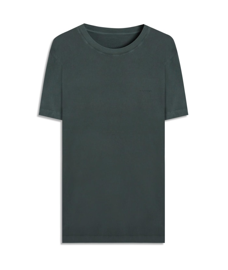 T-Shirt Mm Washed Aquarela Floresta i