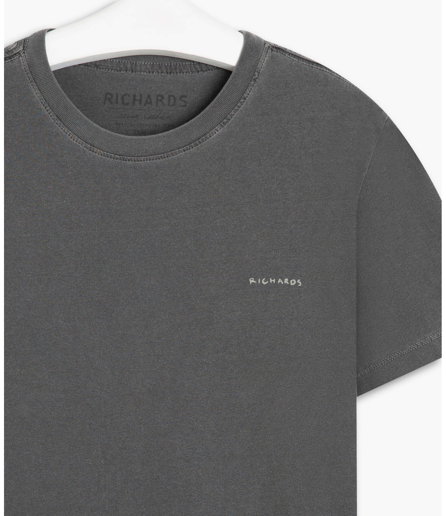 T-Shirt Mm Washed Aquarela Grafite