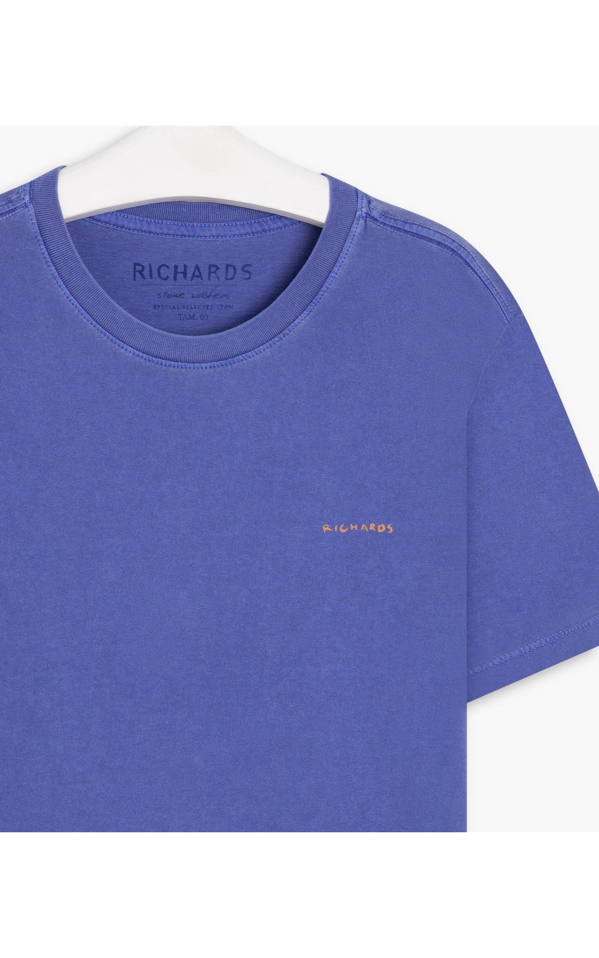 T-Shirt Mm Washed Aquarela Hortencia