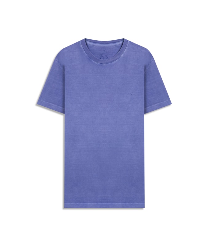 T-Shirt Mm Washed Aquarela Lavanda