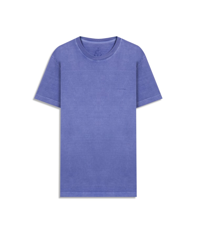 T-Shirt Mm Washed Aquarela Lavanda