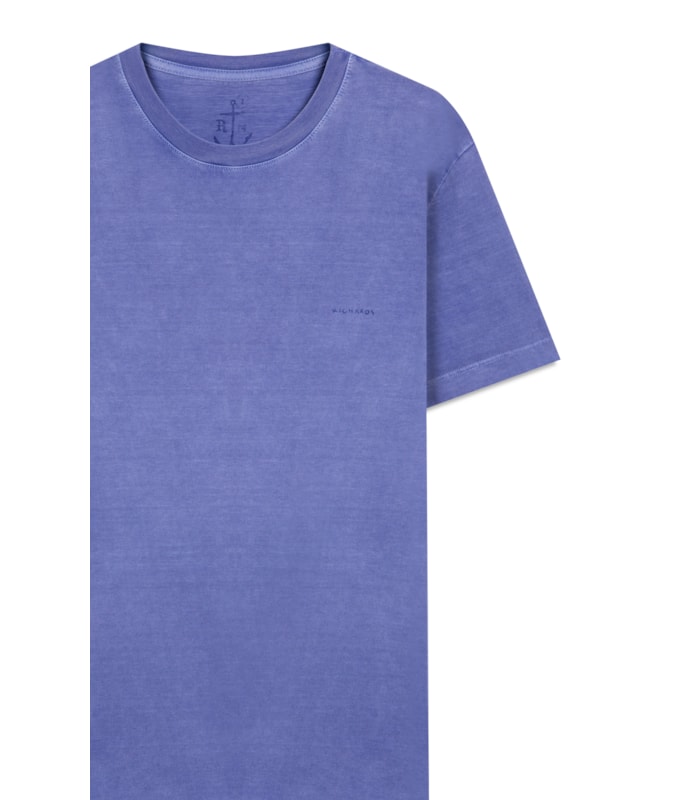 T-Shirt Mm Washed Aquarela Lavanda
