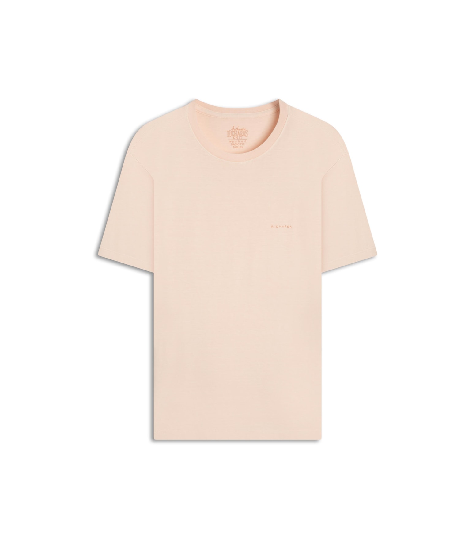 T-Shirt Mm Washed Aquarela Rosa i