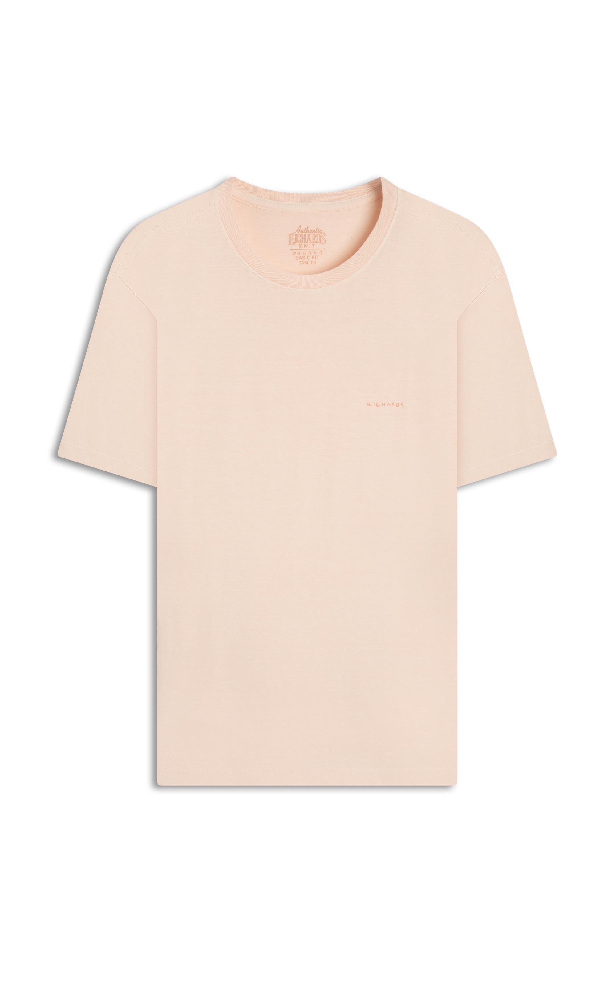 T-Shirt Mm Washed Aquarela Rosa i