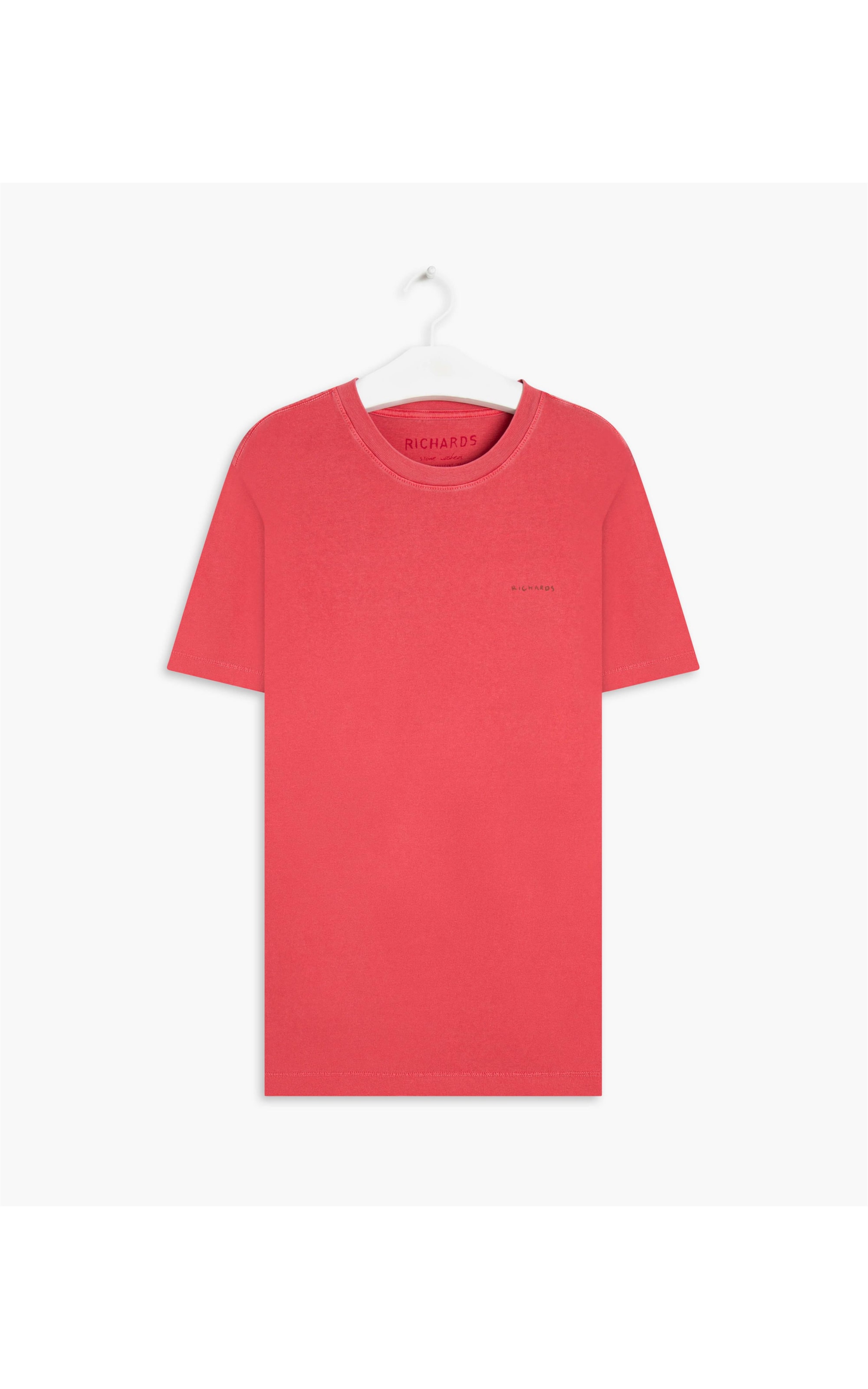 T-Shirt Mm Washed Aquarela Vermelho