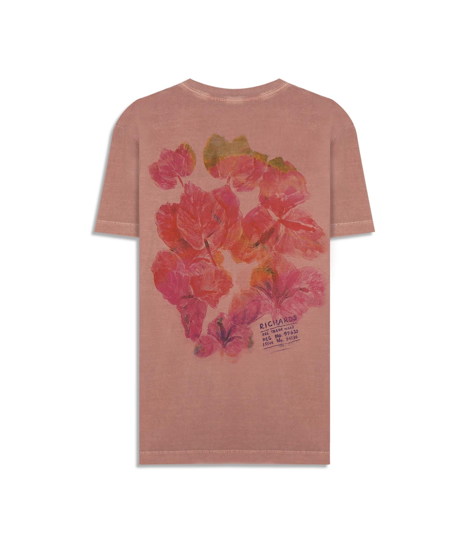 T-Shirt Mm Washed Boungaville Cta Rosa Dusty