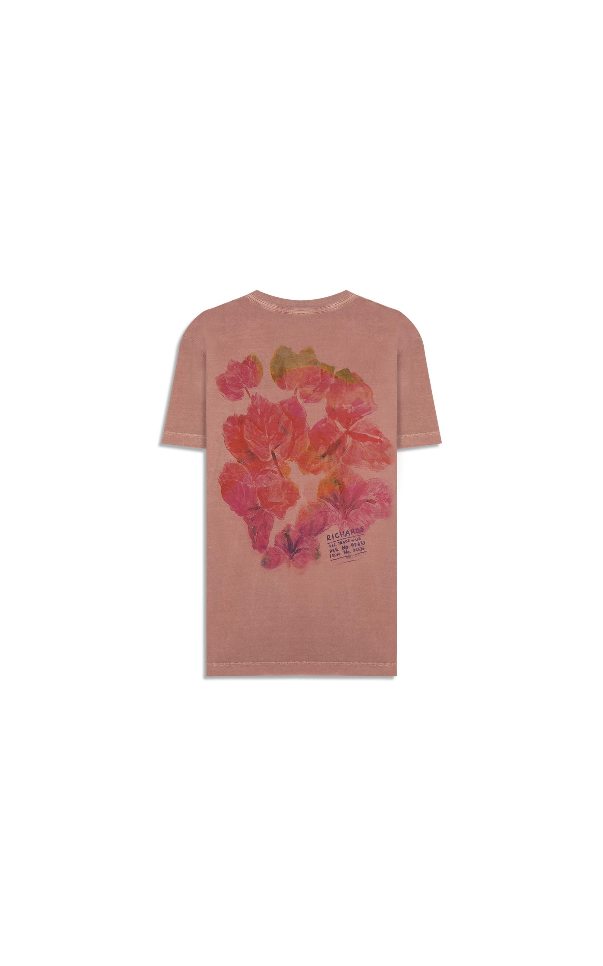 T-Shirt Mm Washed Boungaville Cta Rosa Dusty