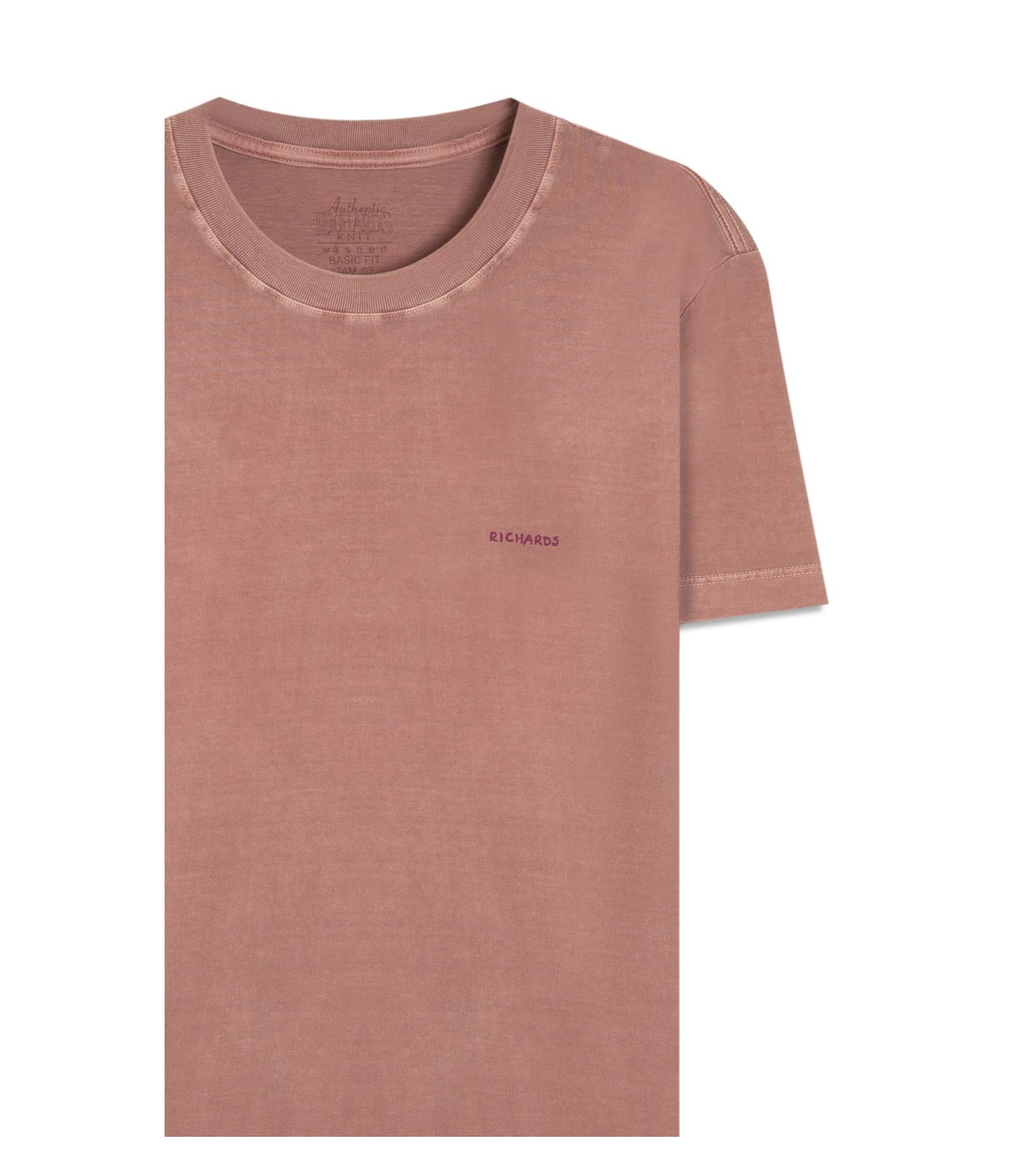 T-Shirt Mm Washed Boungaville Cta Rosa Dusty