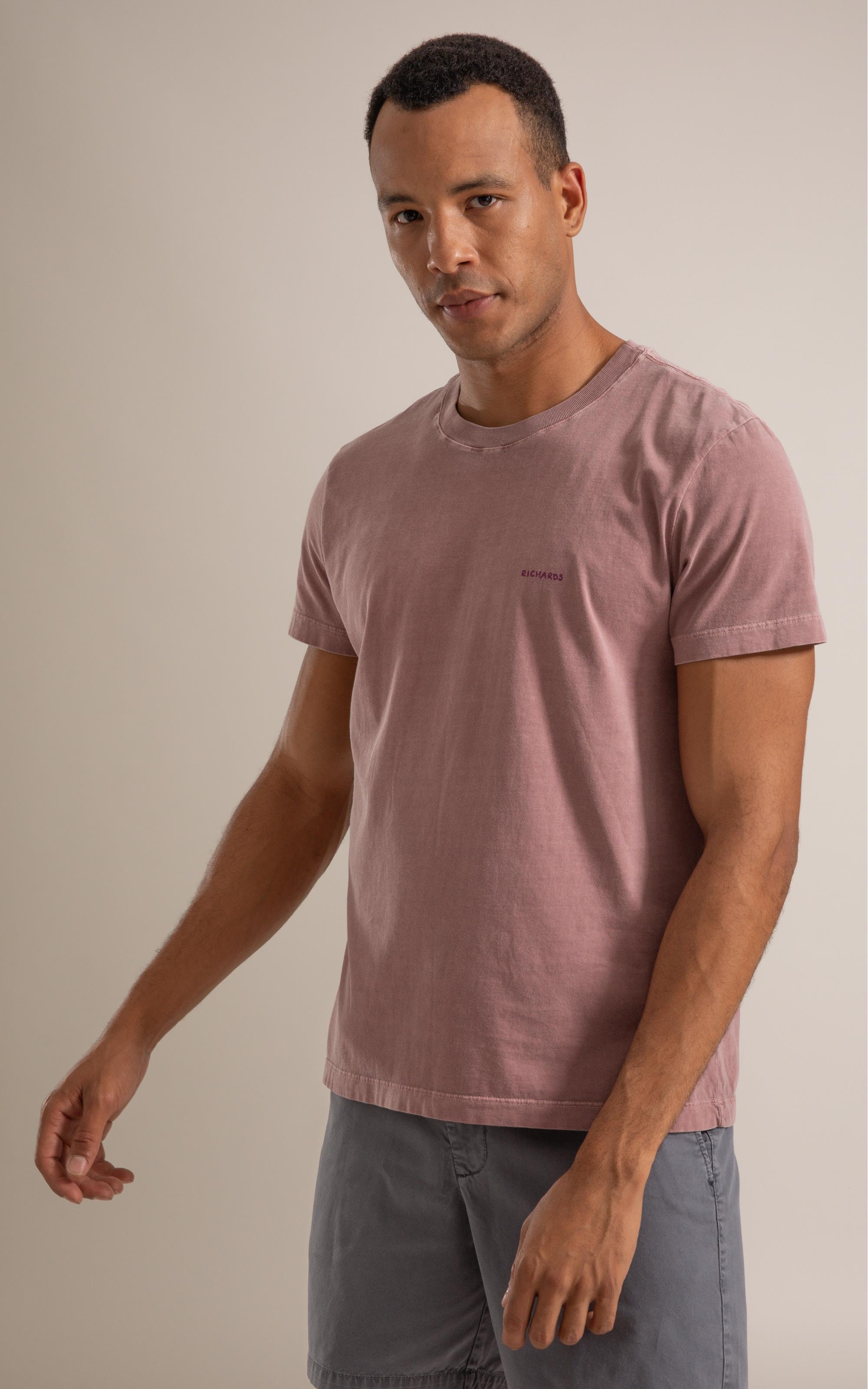 T-Shirt Mm Washed Boungaville Cta Rosa Dusty