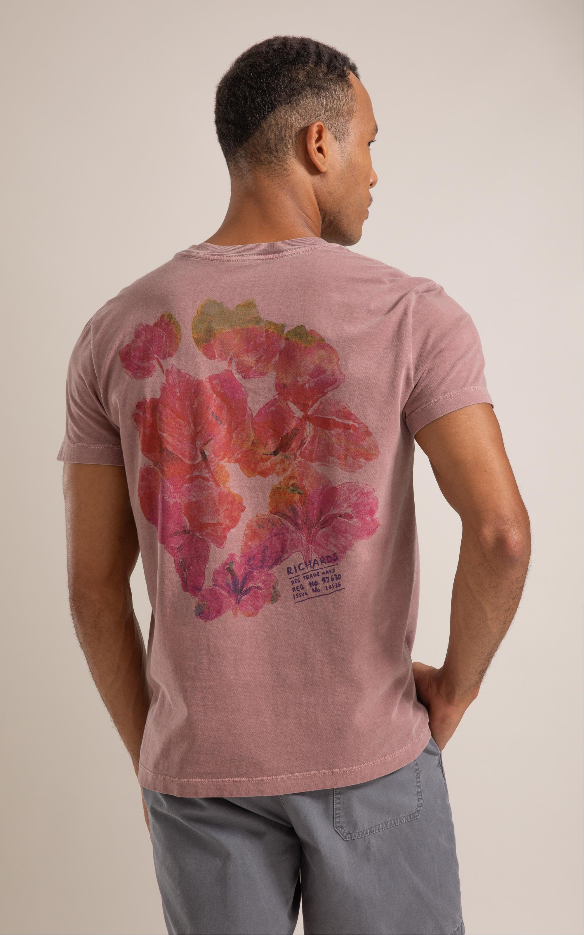 T-Shirt Mm Washed Boungaville Cta Rosa Dusty