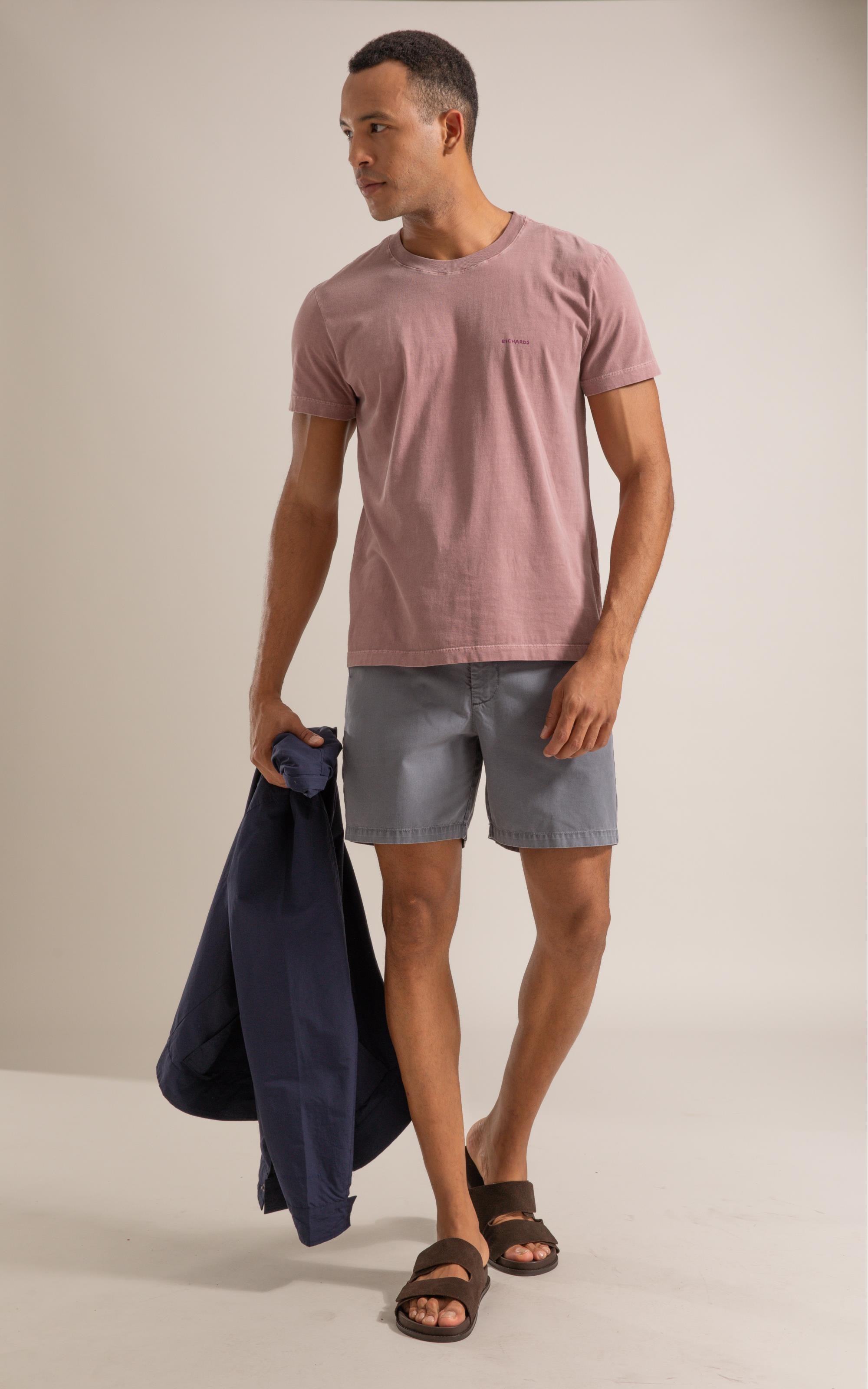 T-Shirt Mm Washed Boungaville Cta Rosa Dusty