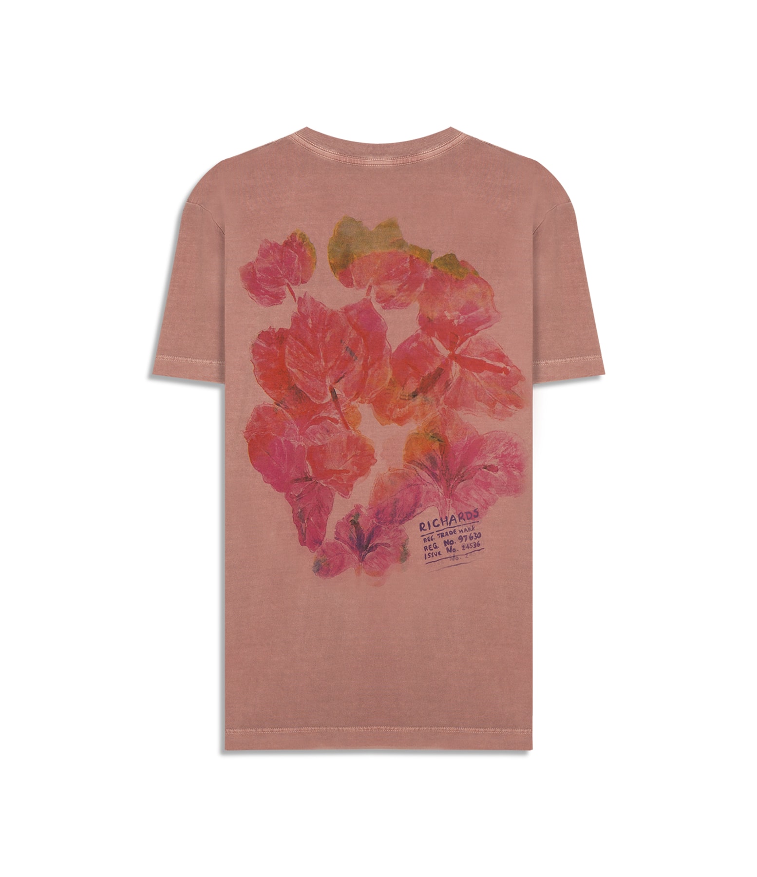 T-Shirt Mm Washed Boungaville Cta Rosa Dusty