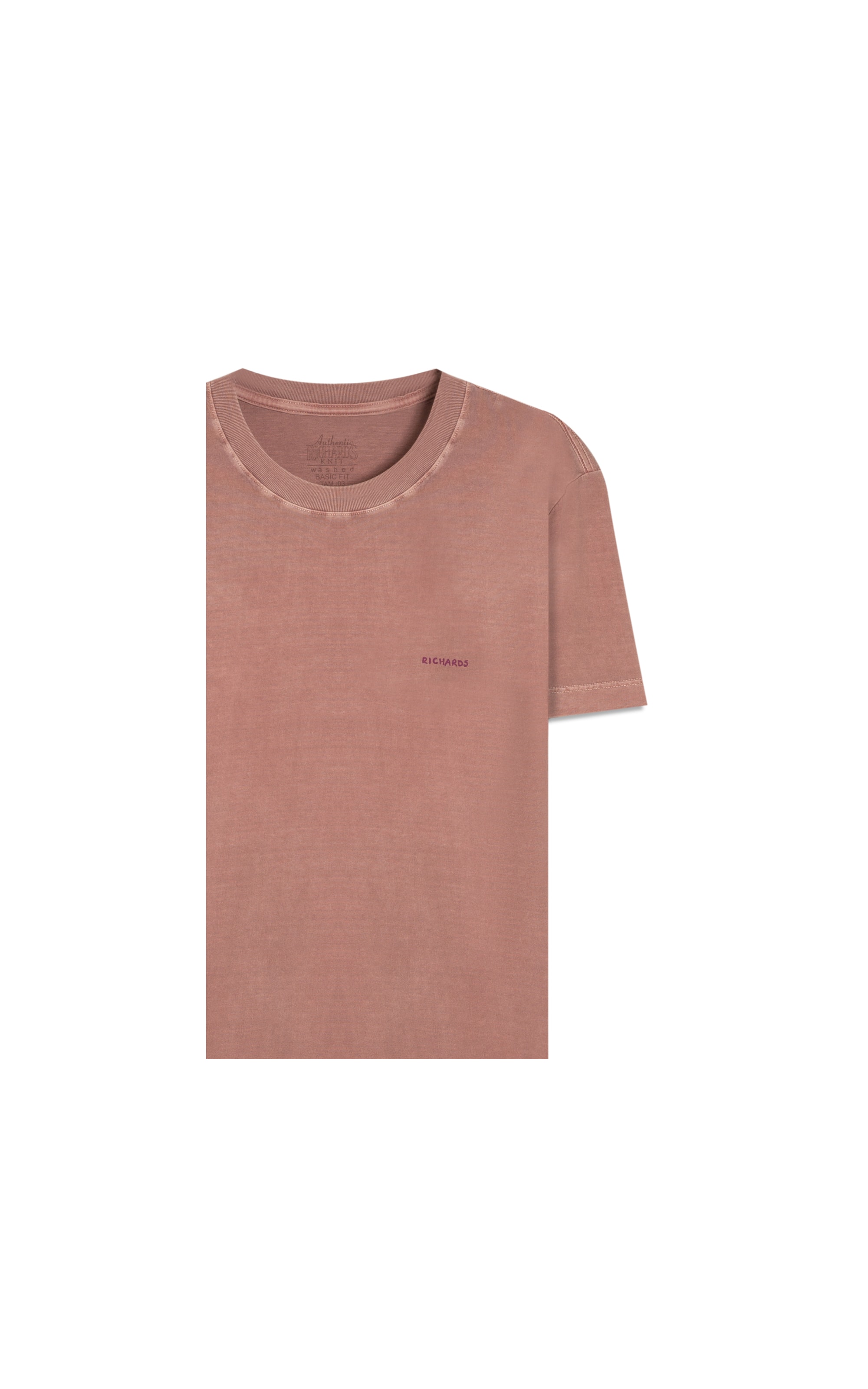 T-Shirt Mm Washed Boungaville Cta Rosa Dusty
