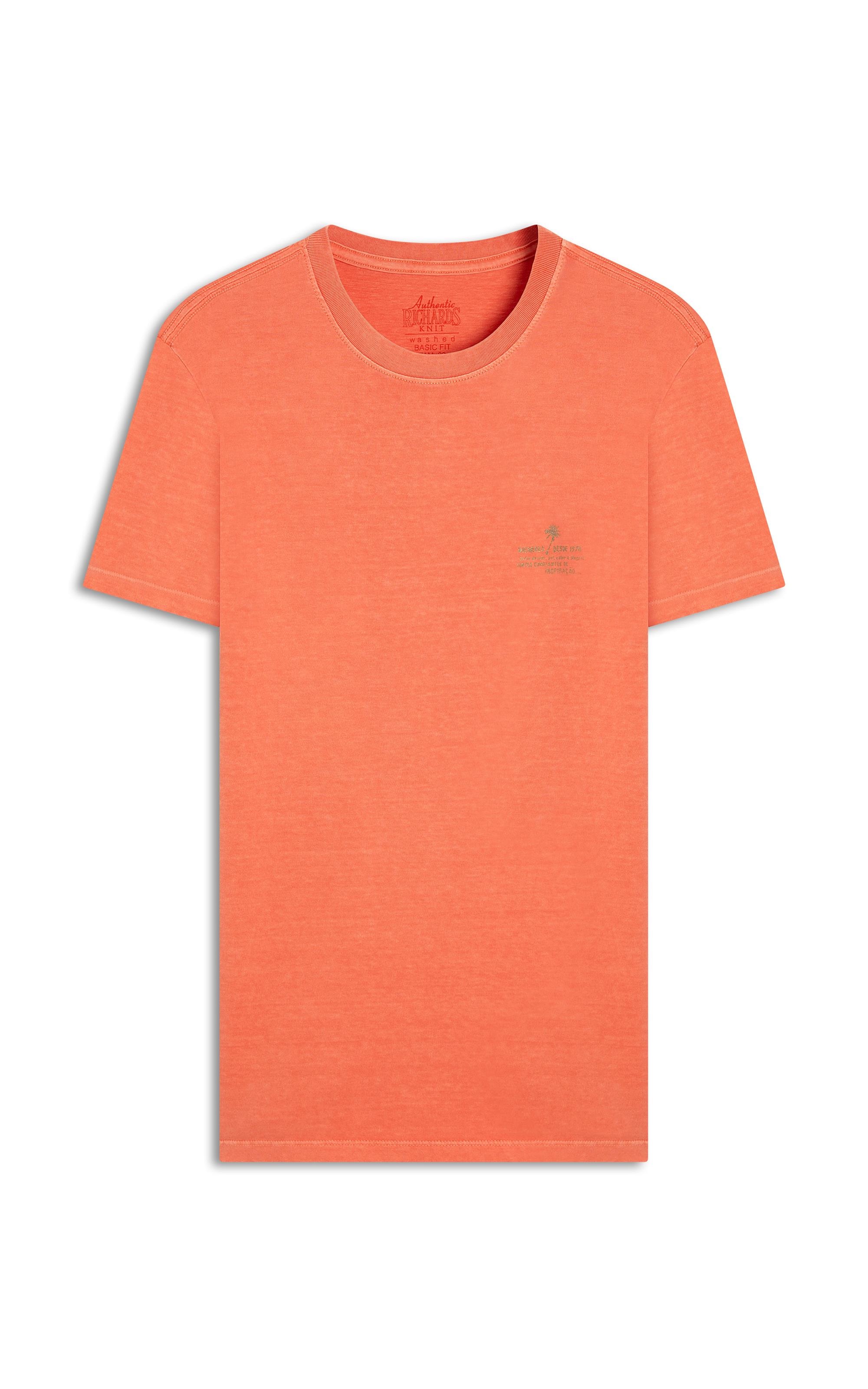 T-Shirt Mm Washed Brisa Peito Bf Melancia