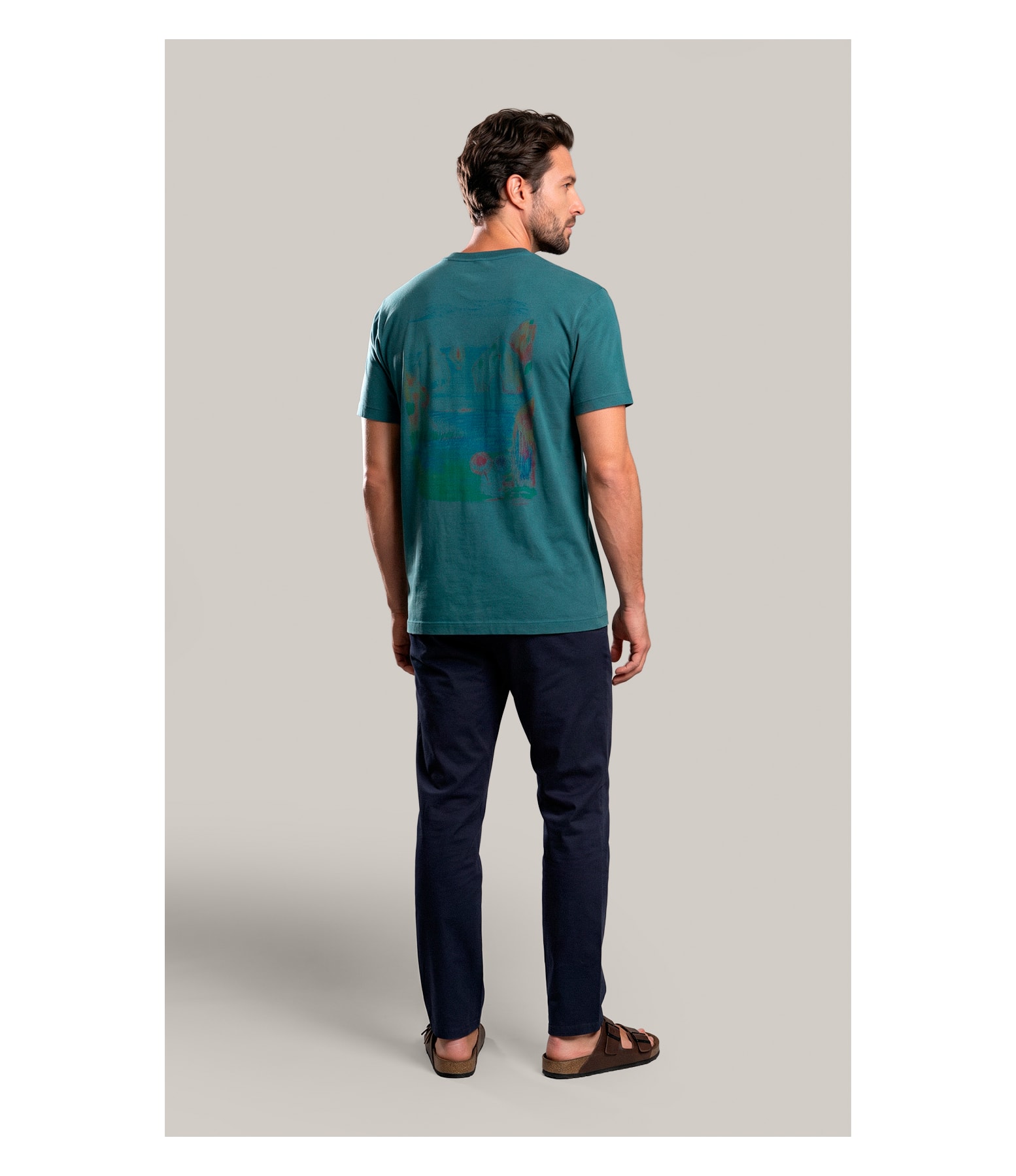 T-Shirt Mm Washed Capri Island Cta Bottle