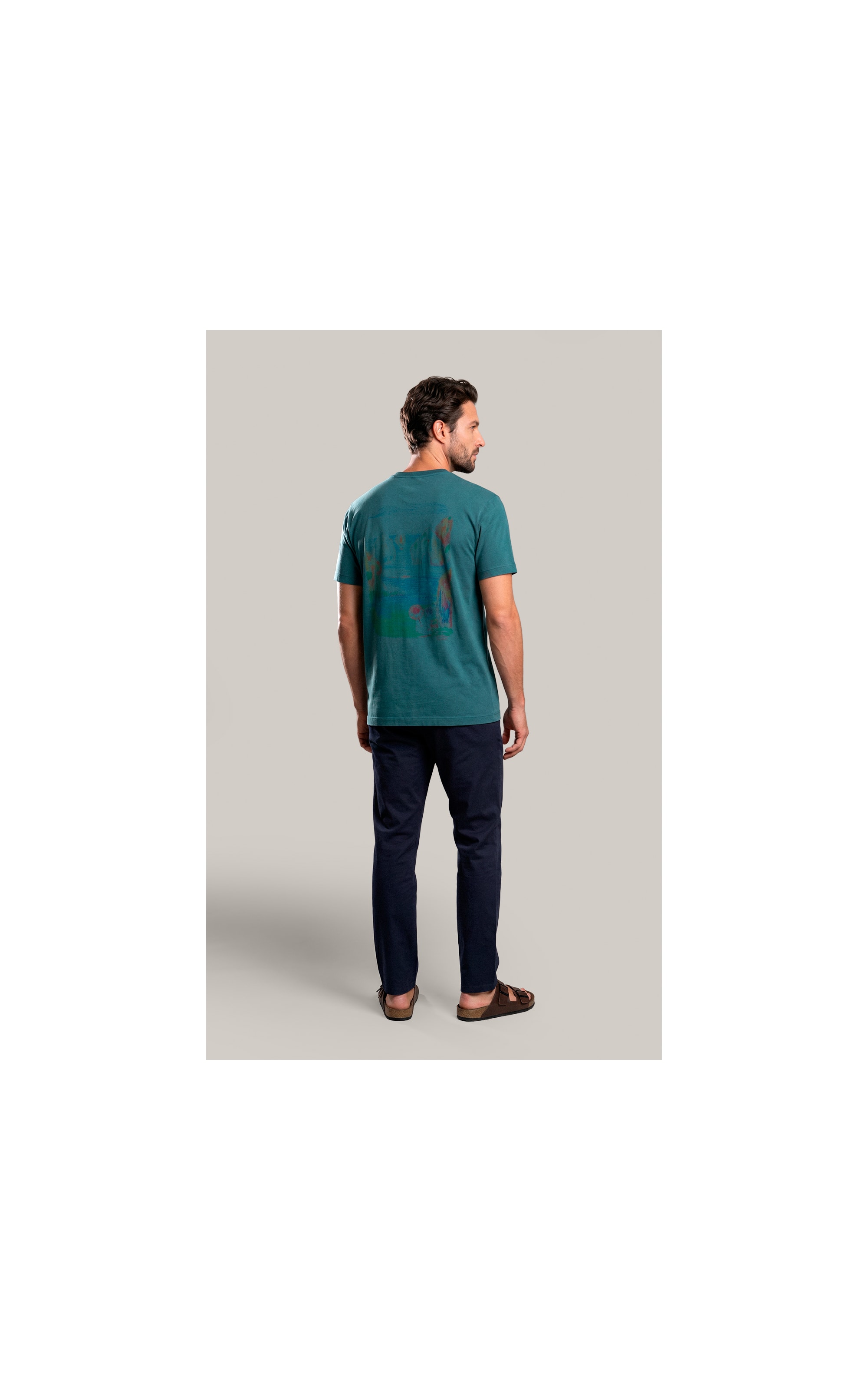 T-Shirt Mm Washed Capri Island Cta Bottle