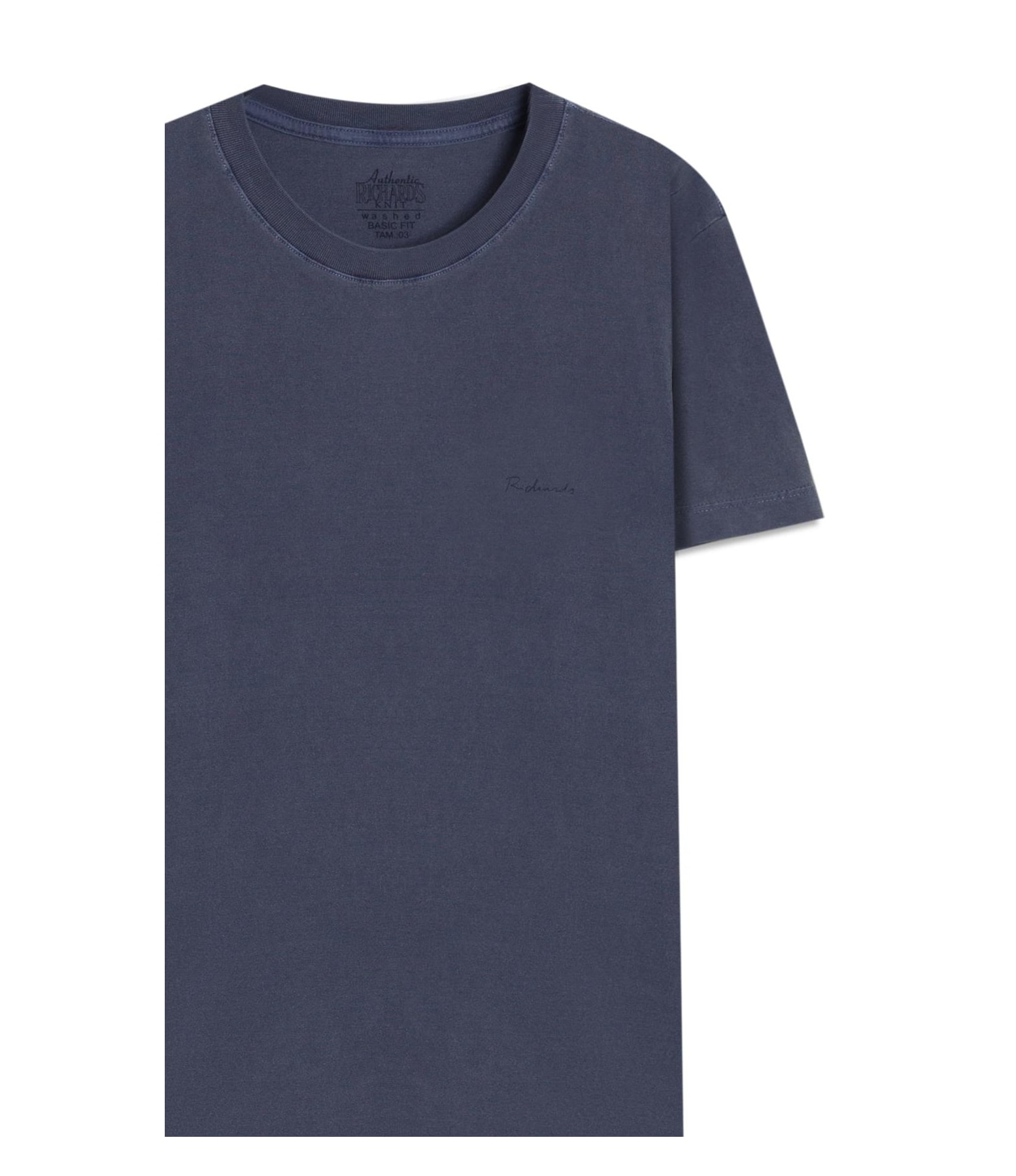 T-Shirt Mm Washed Capri Island Cta Purple Blue