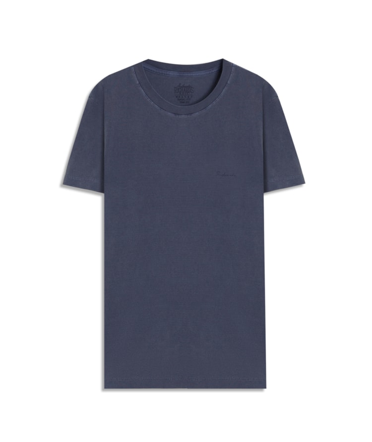T-Shirt Mm Washed Capri Island Cta Purple Blue