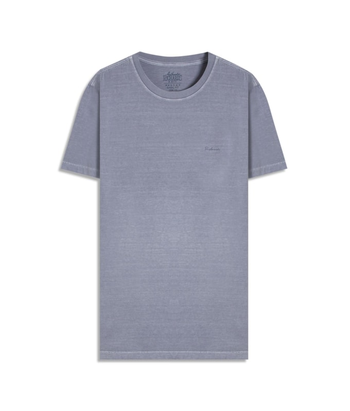 T-Shirt Mm Washed Color Sketch Cta Blue Vintage