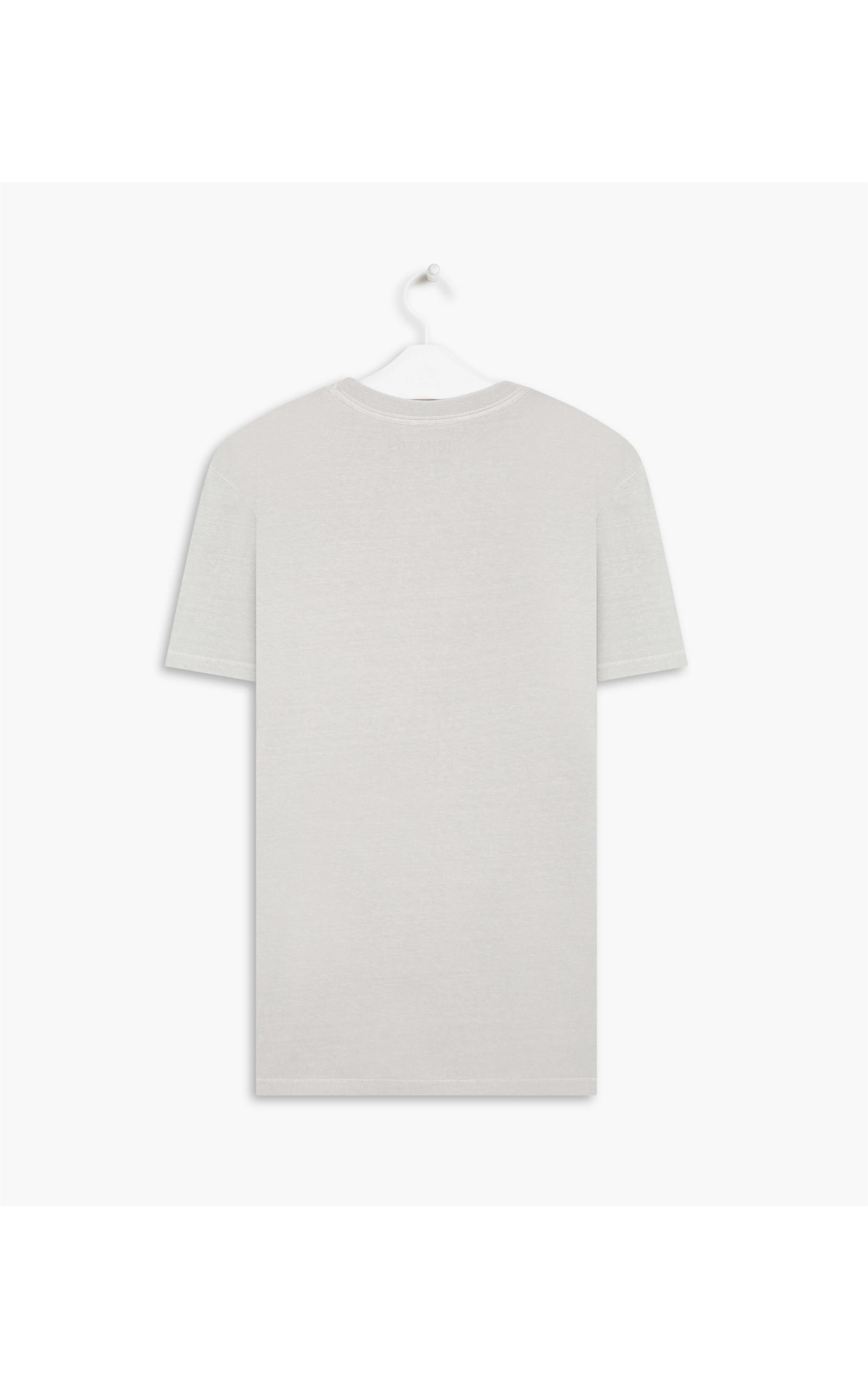 T-Shirt Mm Washed Com Bolso Areia Seca