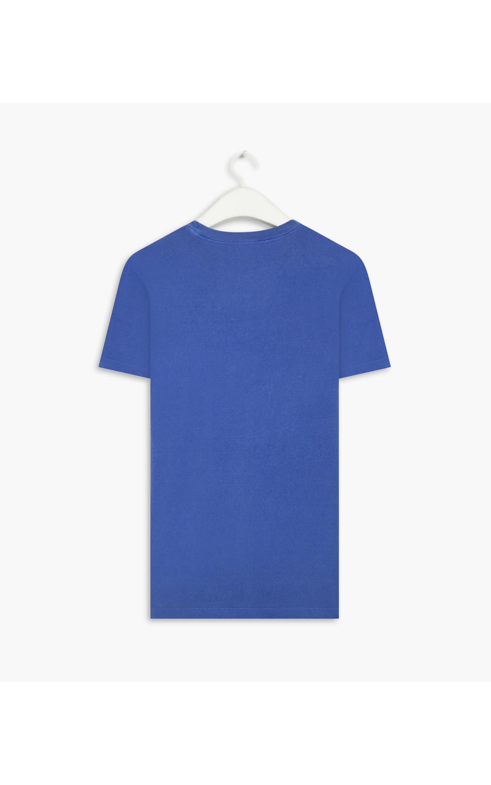 T-Shirt Mm Washed Com Bolso Azul Bic