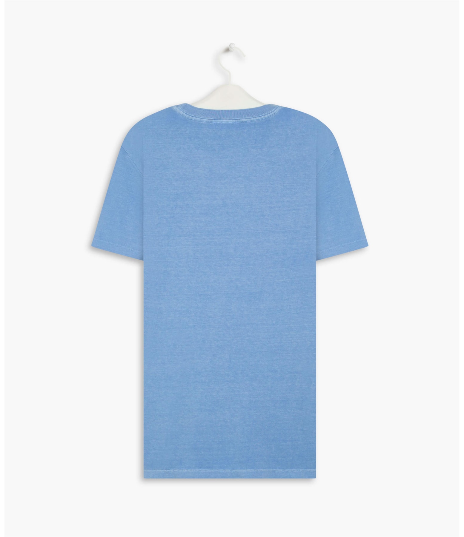 T-Shirt Mm Washed Com Bolso Azul Chofer