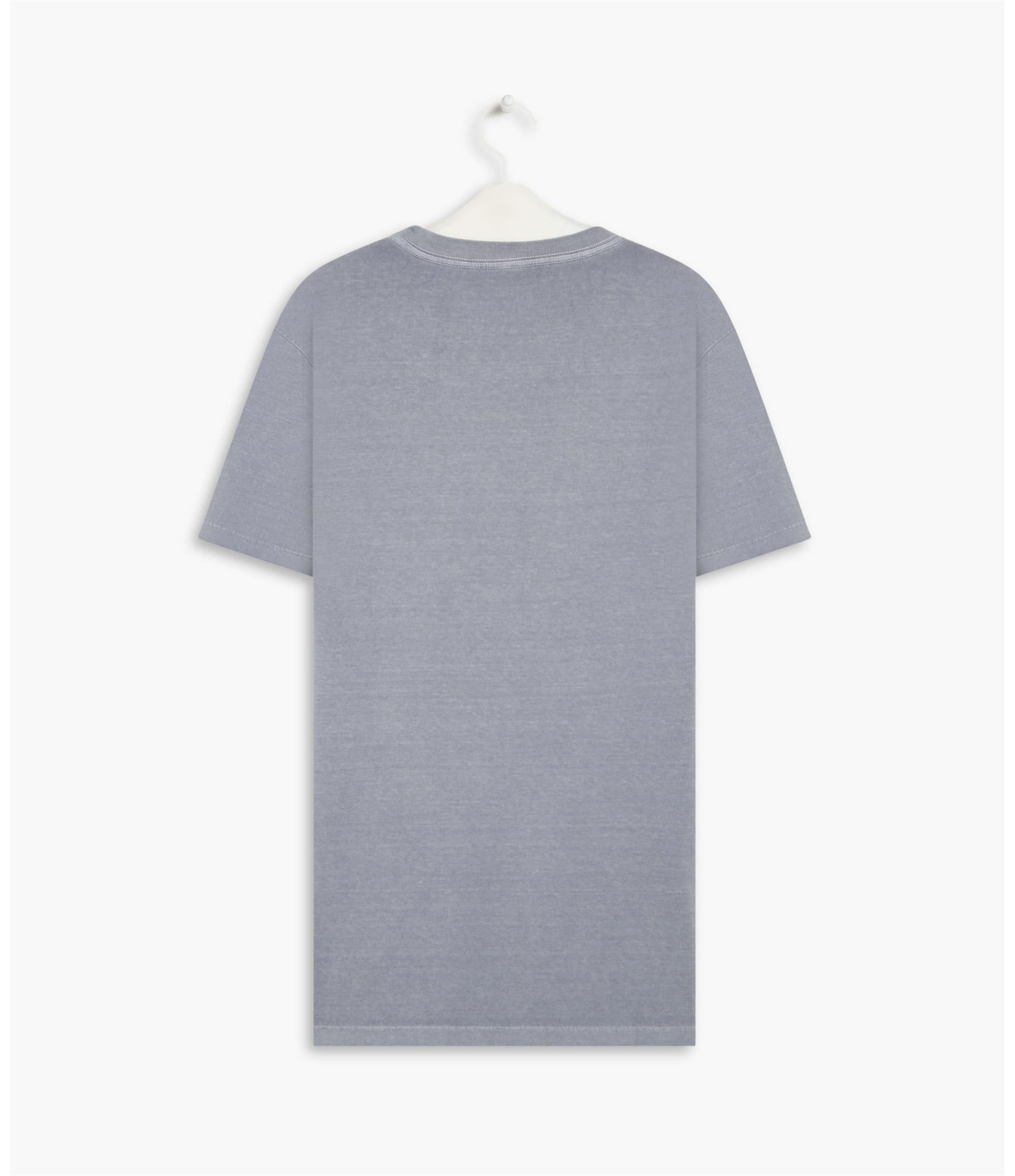 T-Shirt Mm Washed Com Bolso Blue Vintage