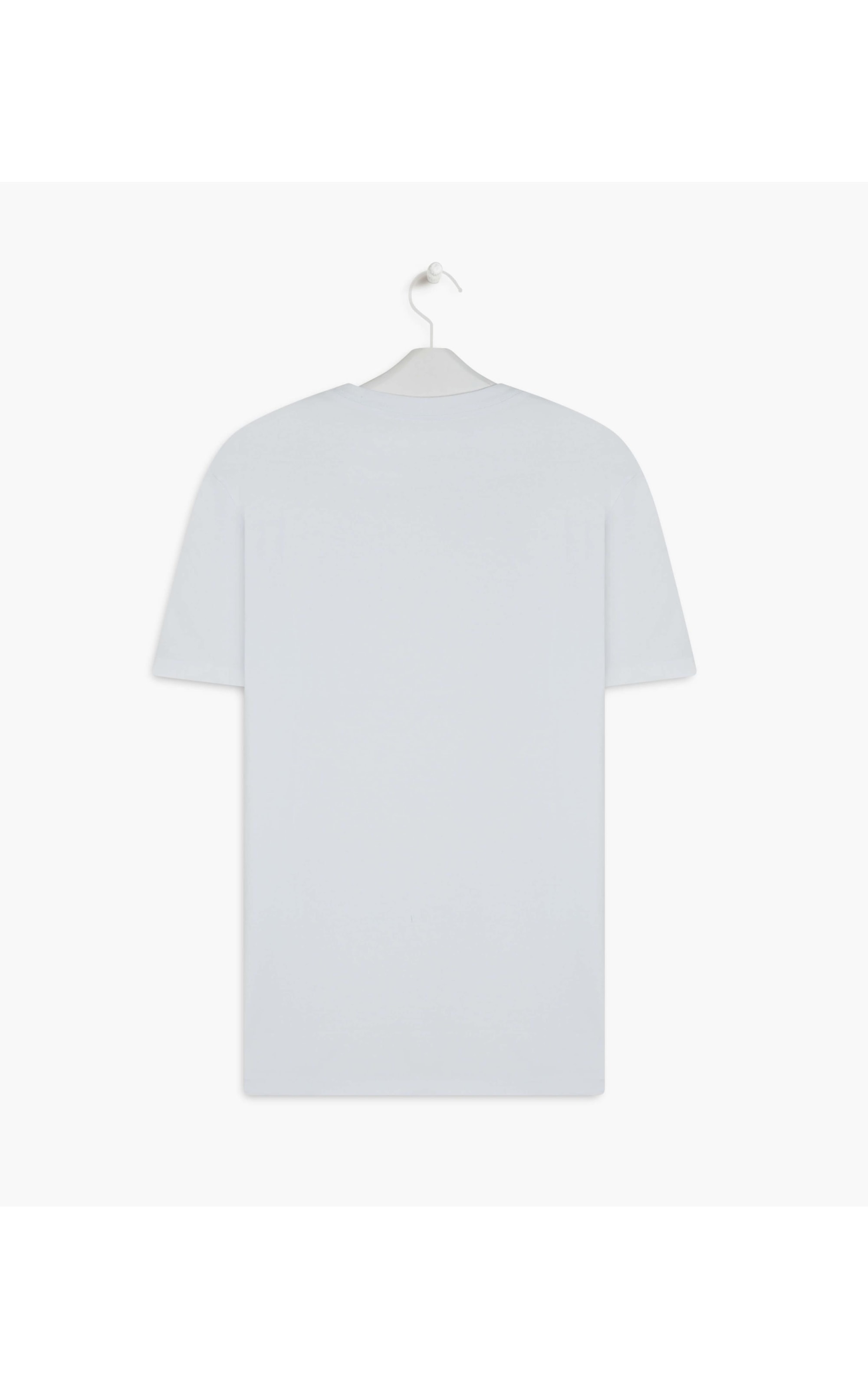 T-Shirt Mm Washed Com Bolso Branco