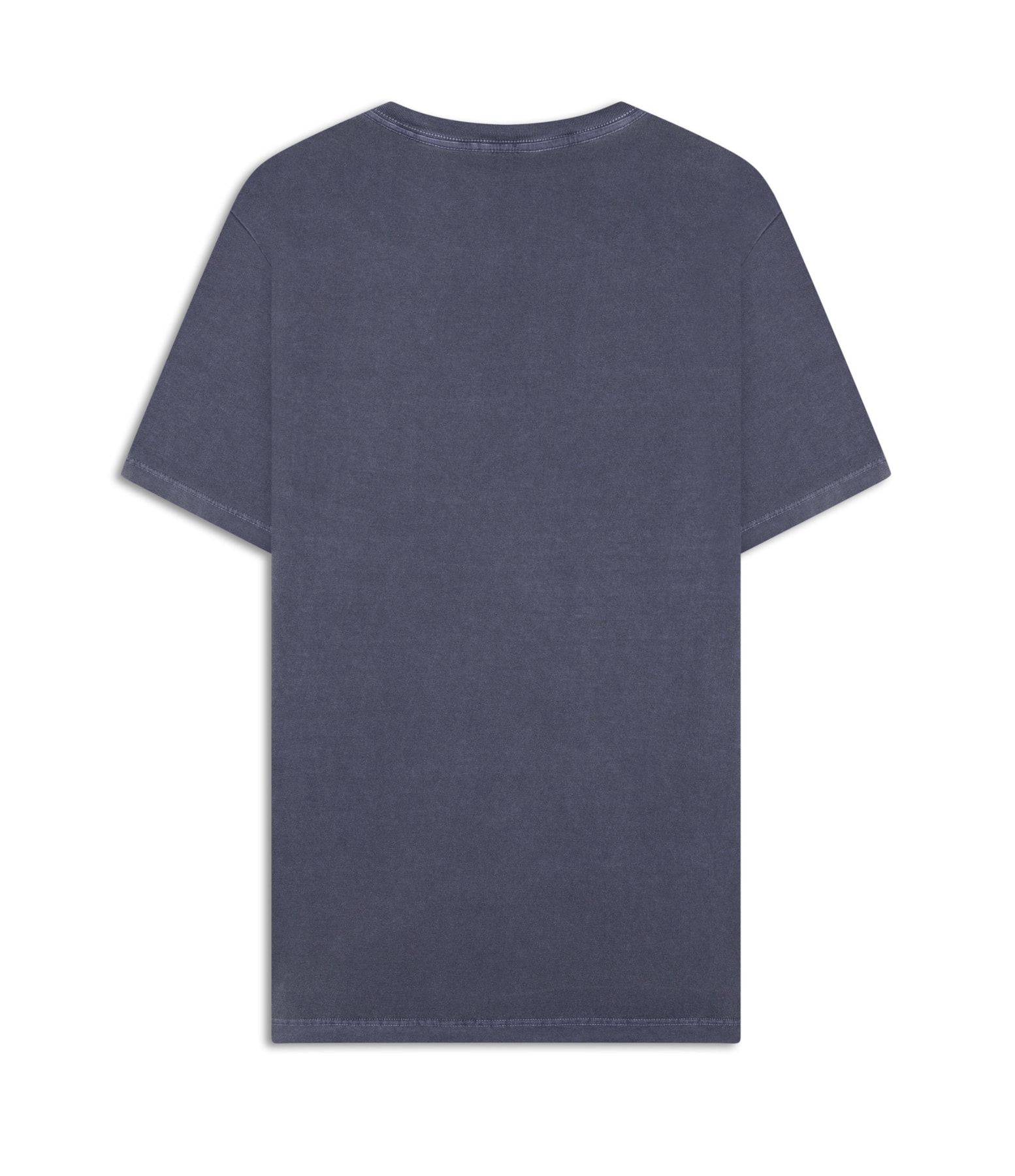 T-Shirt Mm Washed Com Bolso Marinho