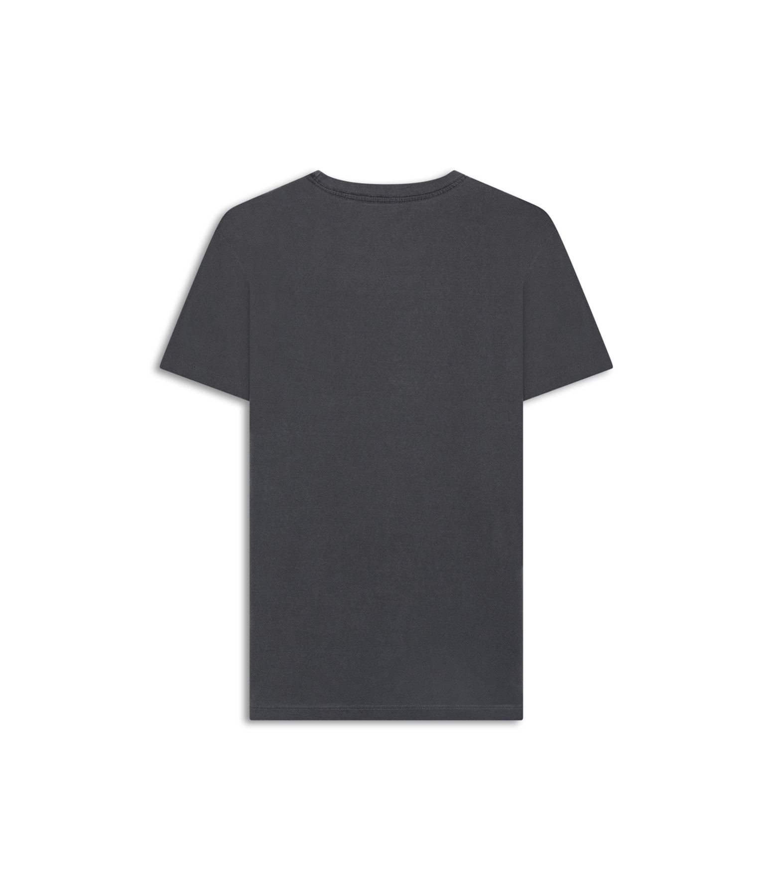 T-Shirt Mm Washed Com Bolso Preto