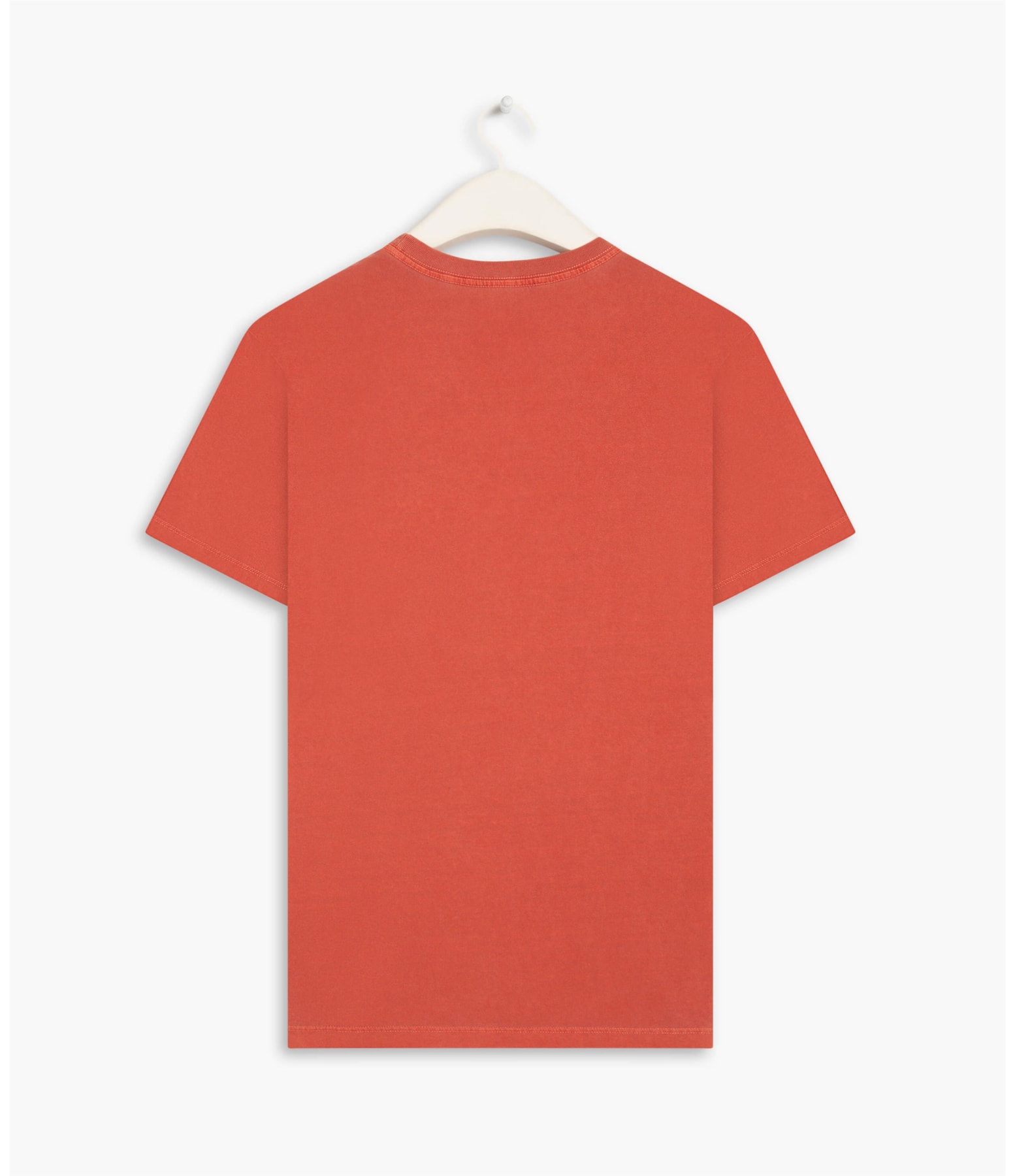 T-Shirt Mm Washed Com Bolso Telha