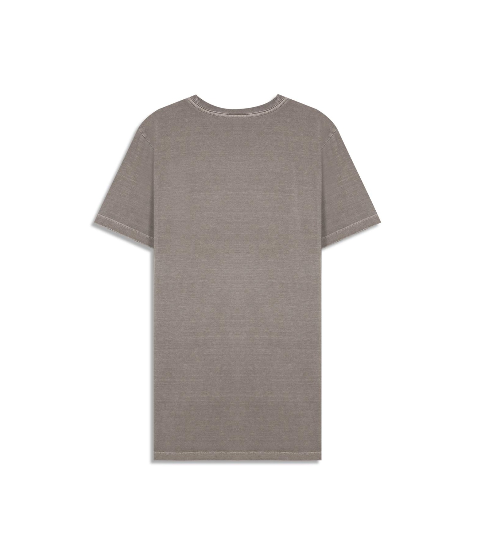 T-Shirt Mm Washed Cortina Peito Castor
