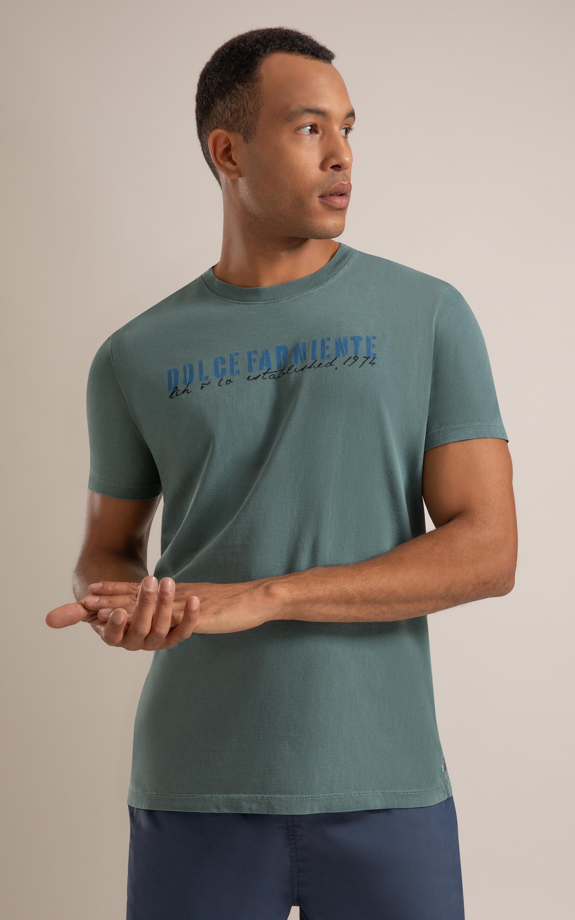 T-Shirt Mm Washed Dolce Far Niente Fte Bottle