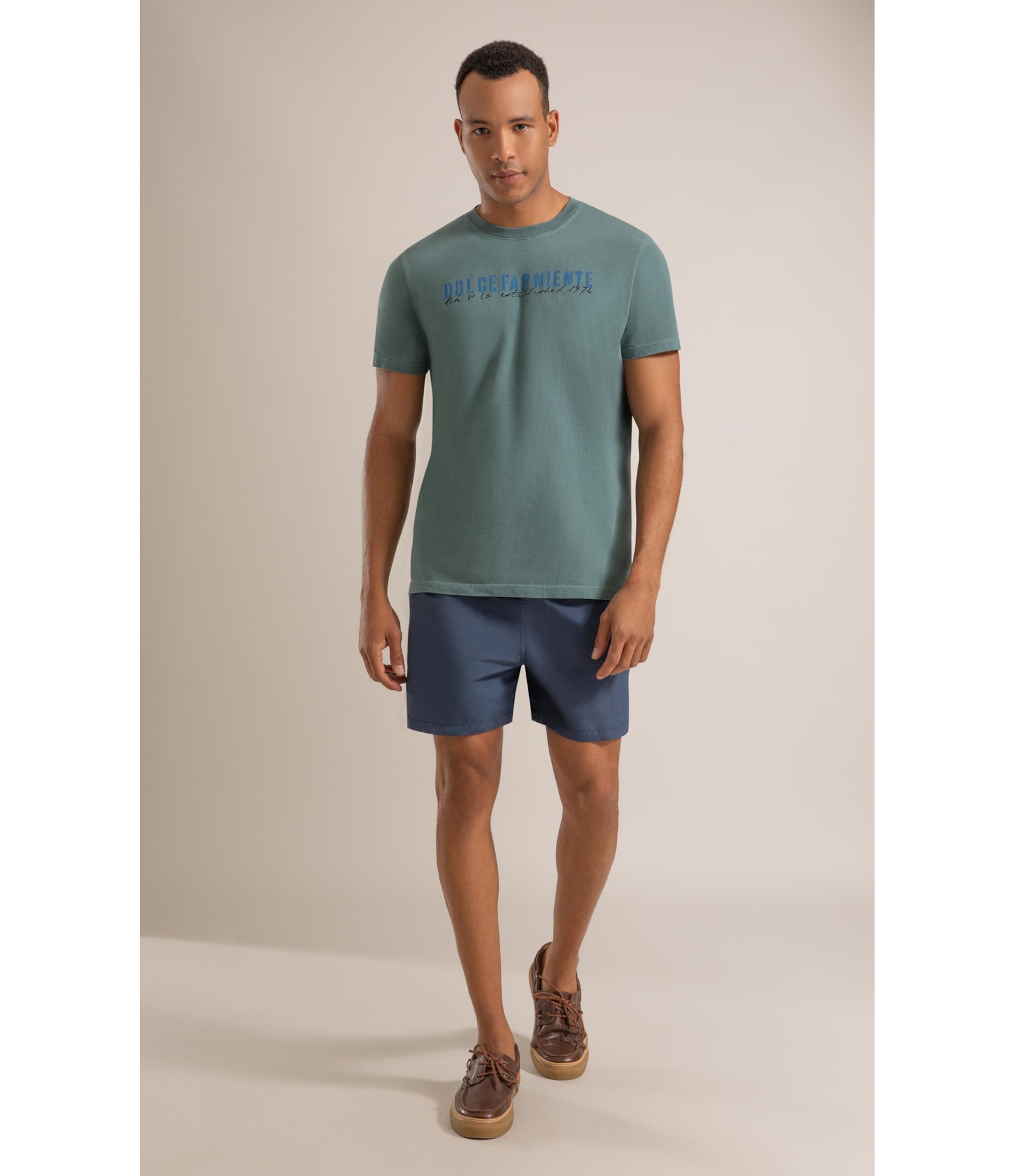 T-Shirt Mm Washed Dolce Far Niente Fte Bottle