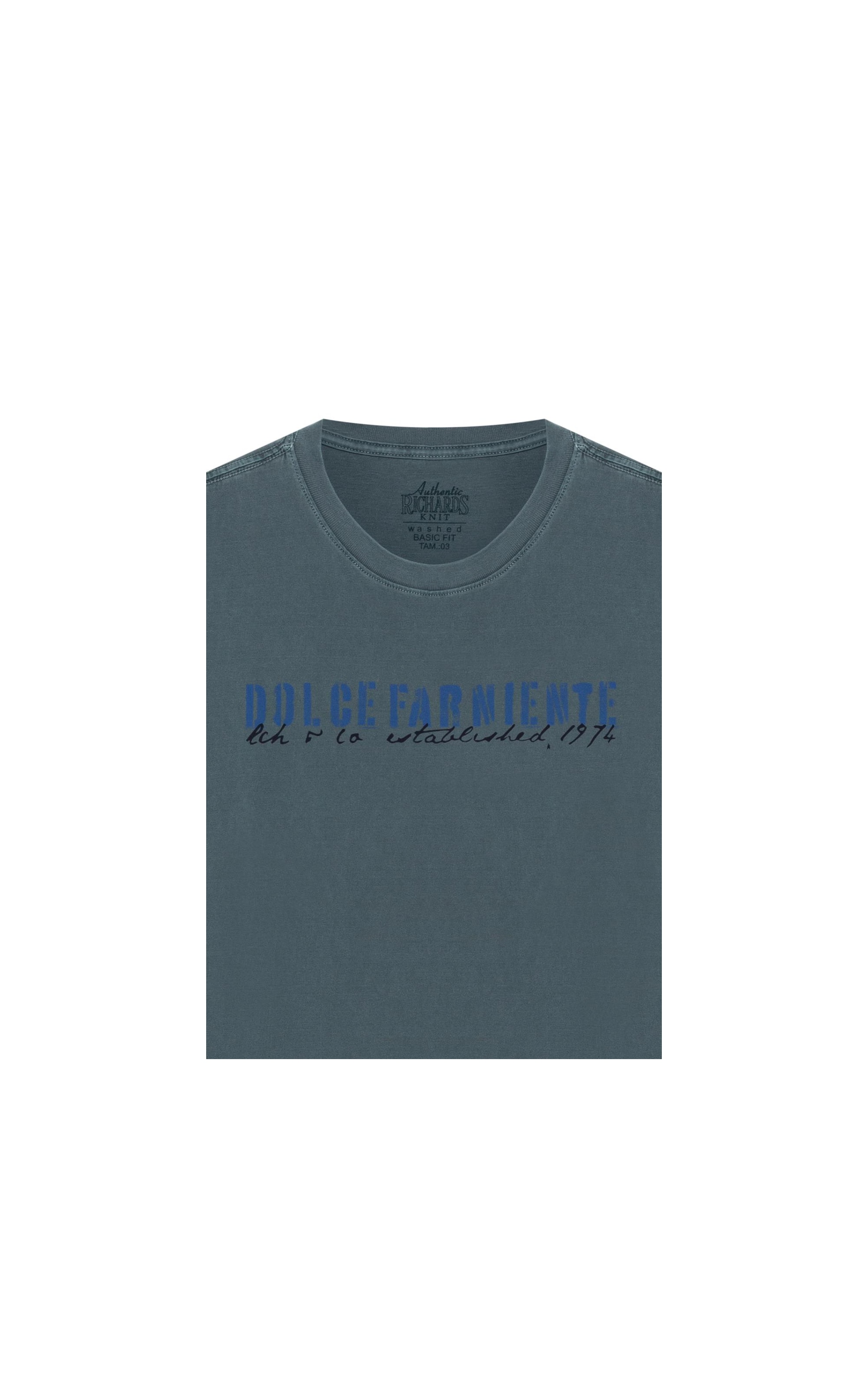 T-Shirt Mm Washed Dolce Far Niente Fte Bottle