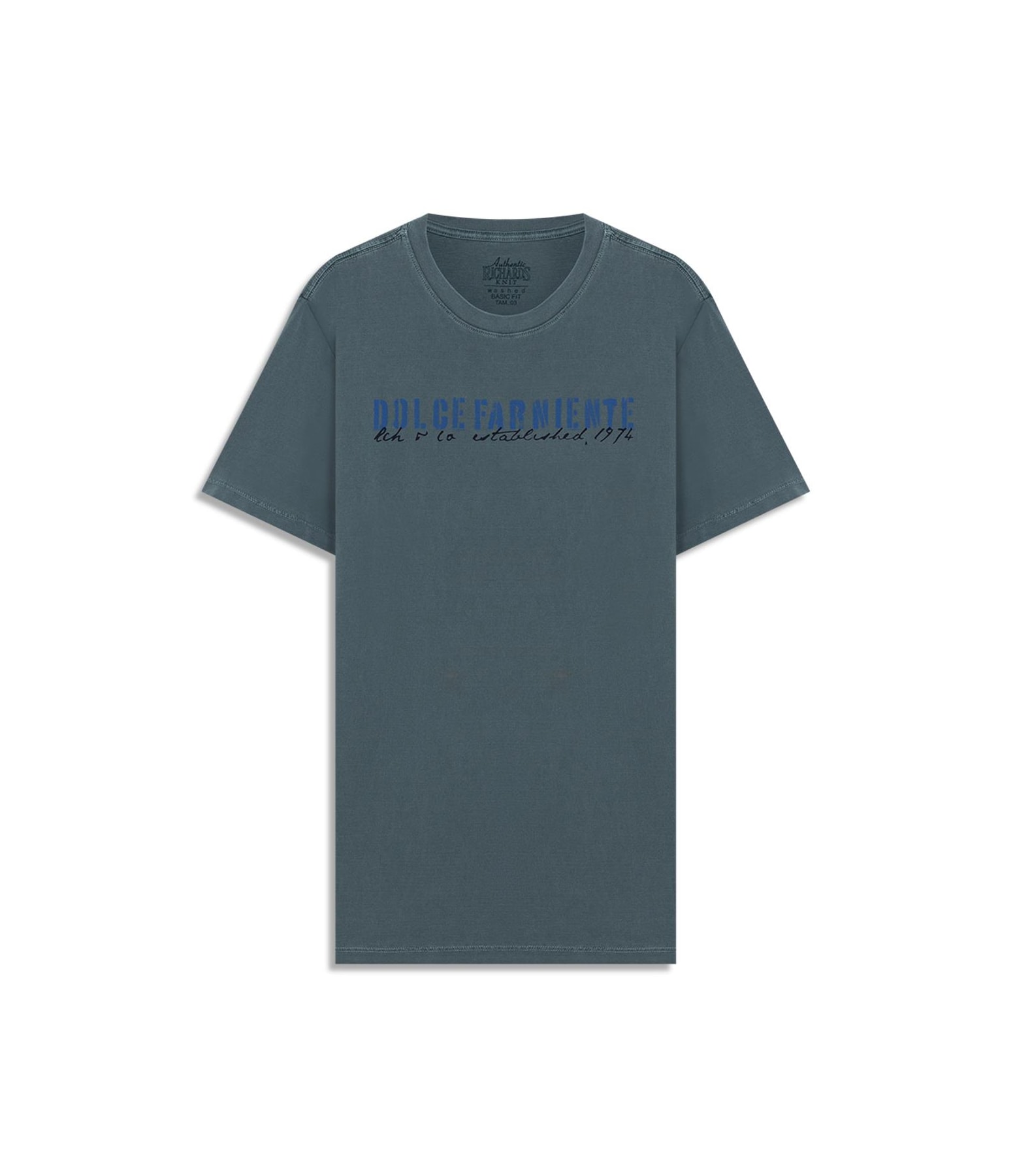 T-Shirt Mm Washed Dolce Far Niente Fte Bottle