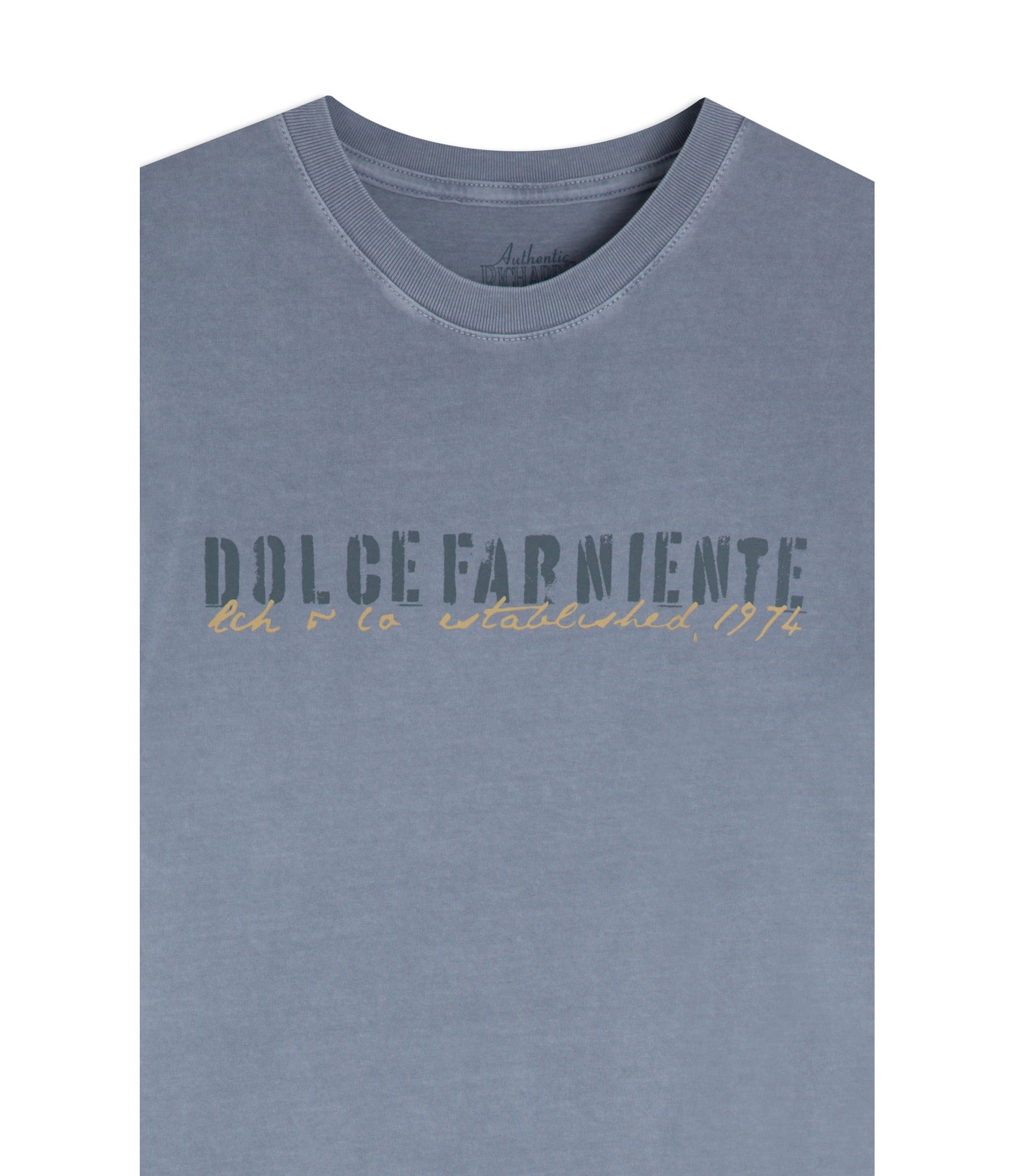 T-Shirt Mm Washed Dolce Far Niente Fte Grafite