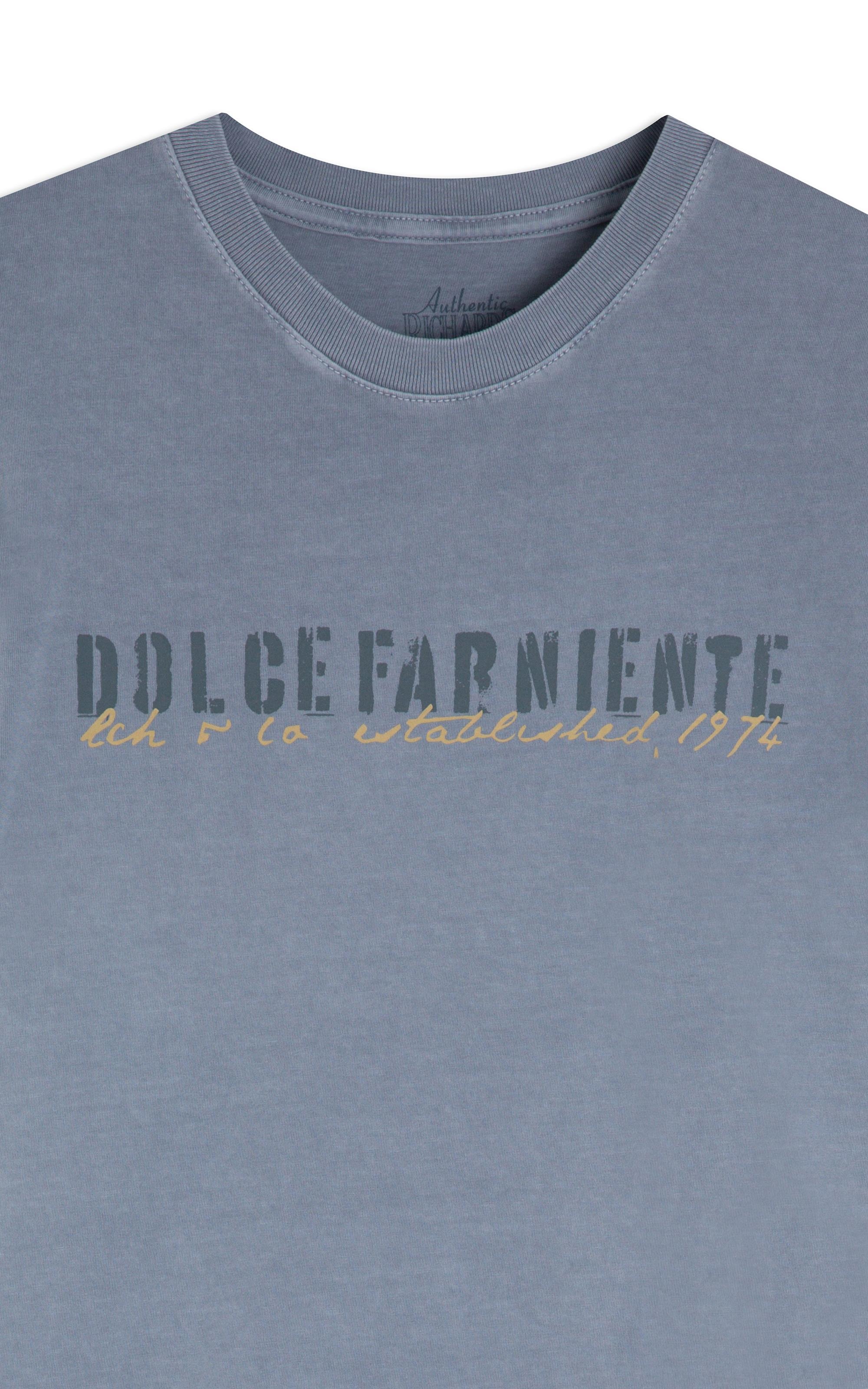 T-Shirt Mm Washed Dolce Far Niente Fte Grafite