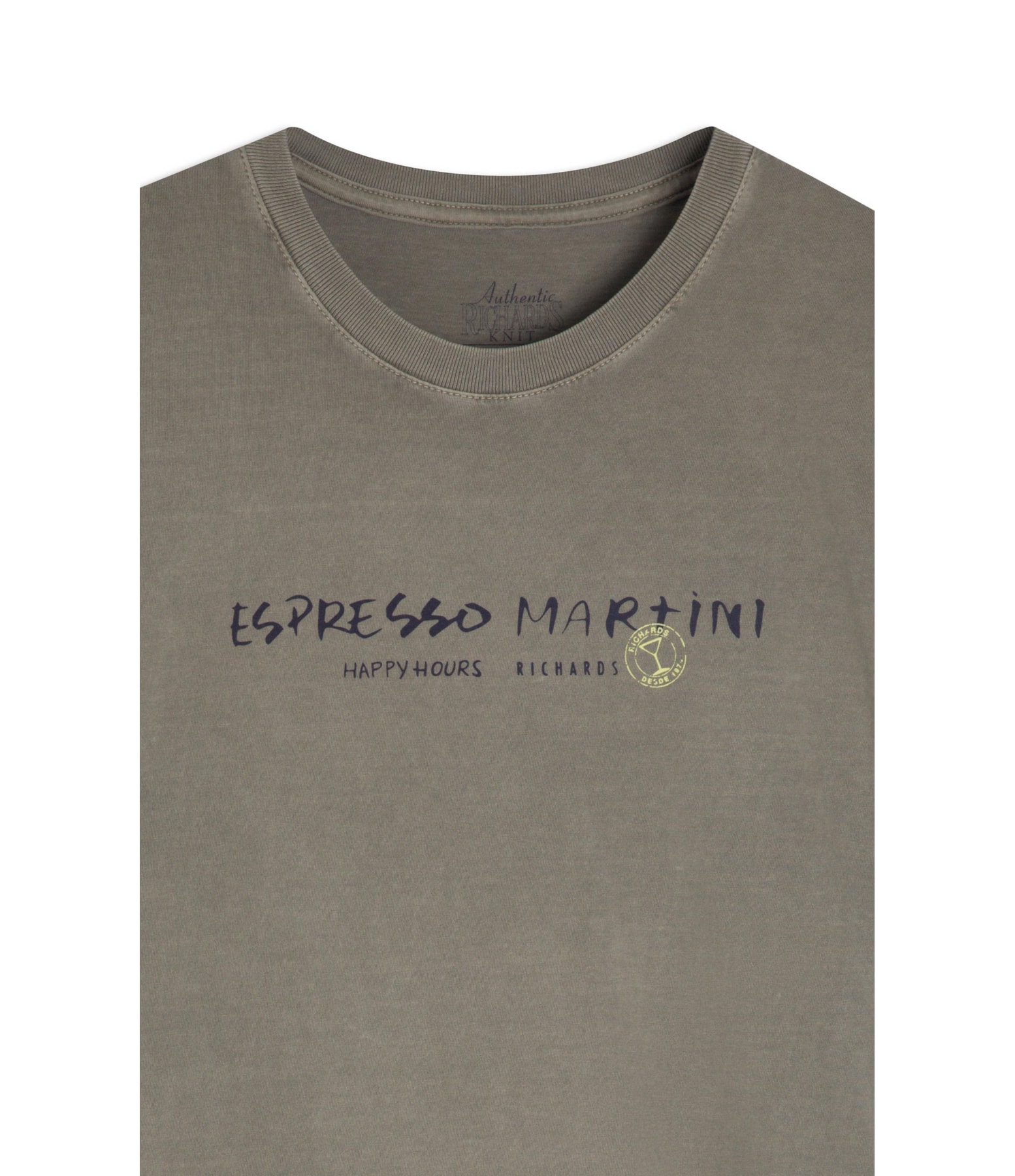 T-Shirt Mm Washed Espresso Martini Fte Castor