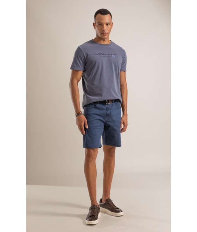 T-Shirt Mm Washed Espresso Martini Fte Purple Blue