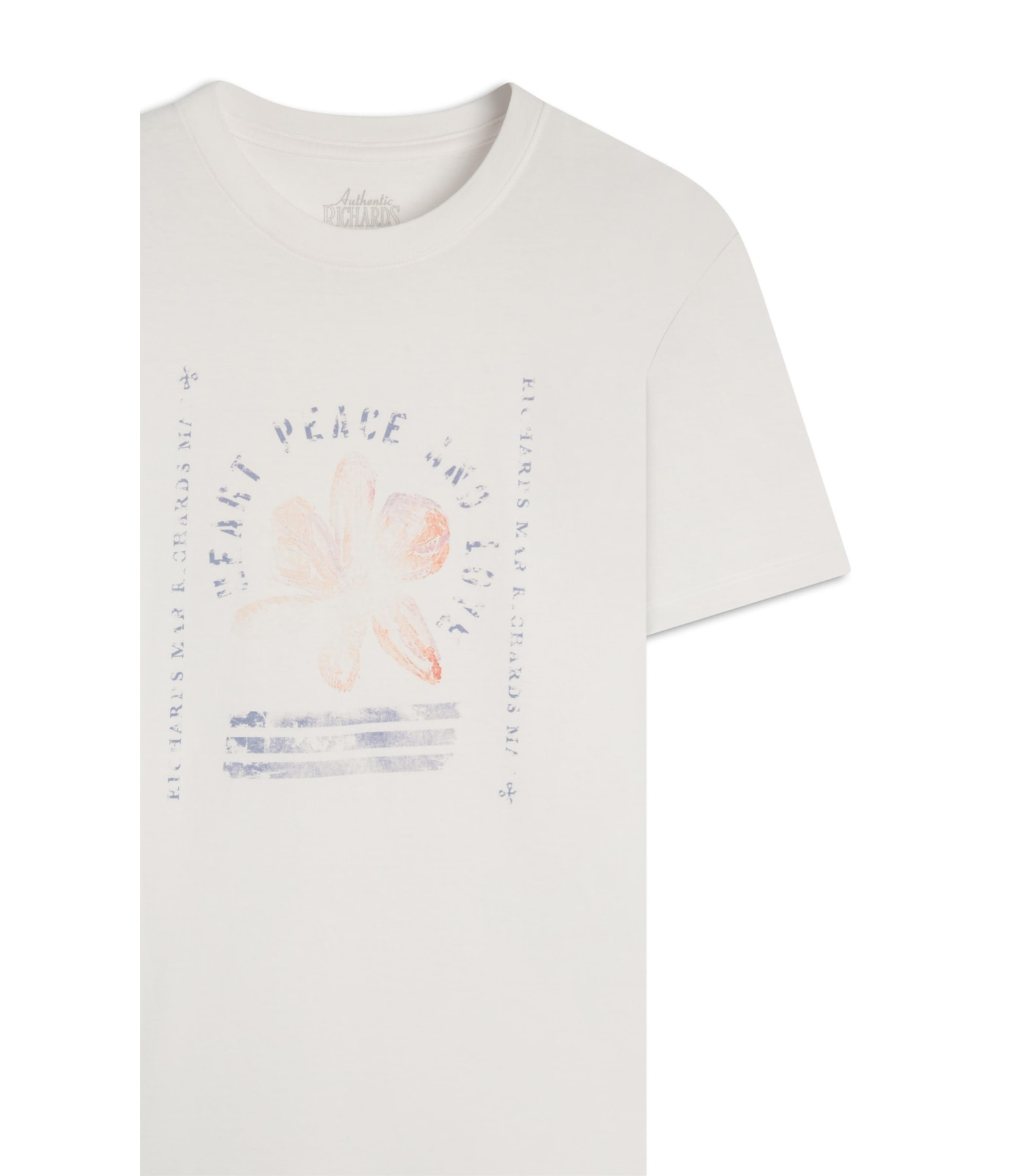 T-Shirt Mm Washed Little House Bf Branco