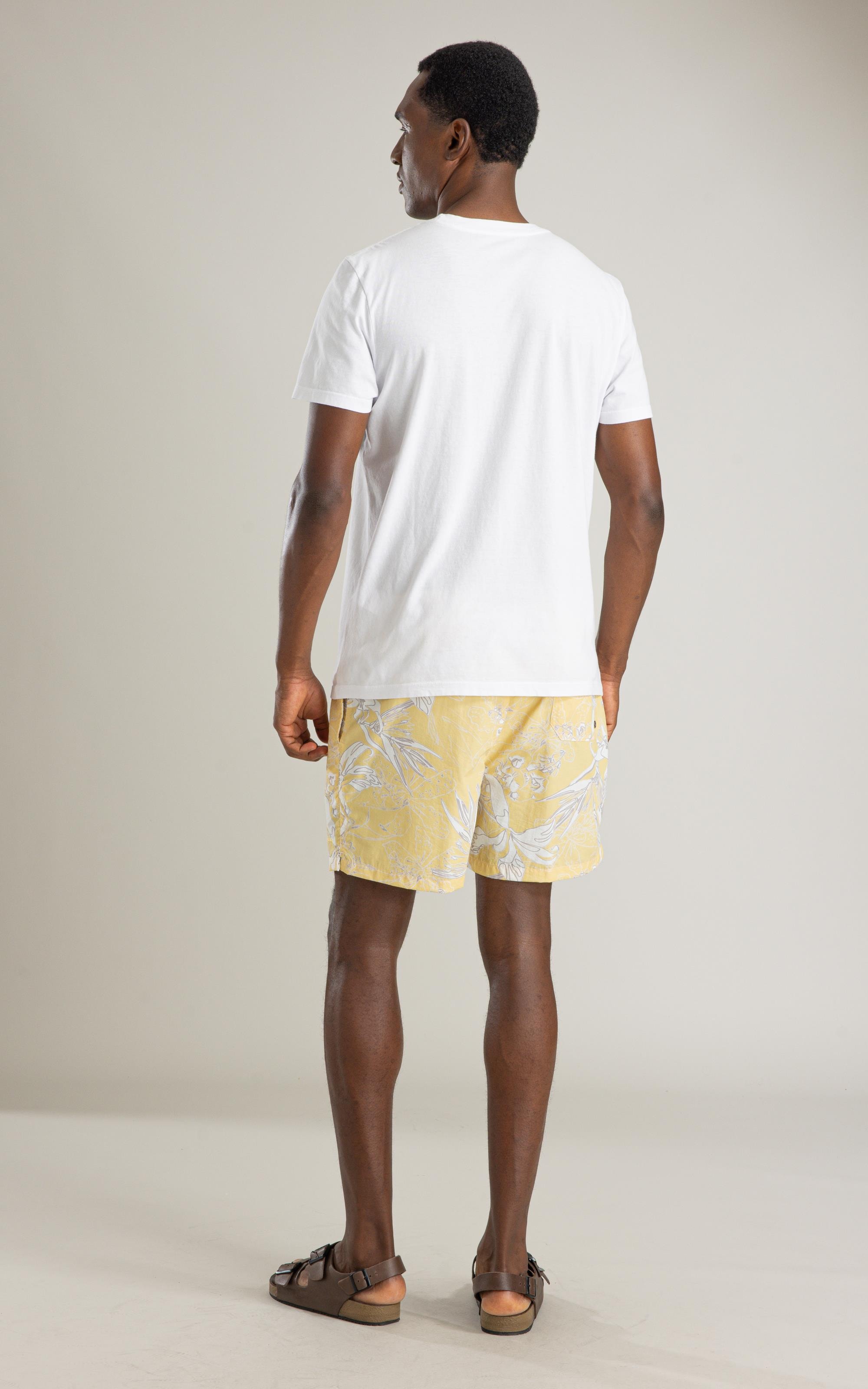 T-Shirt Mm Washed Little House Bf Branco
