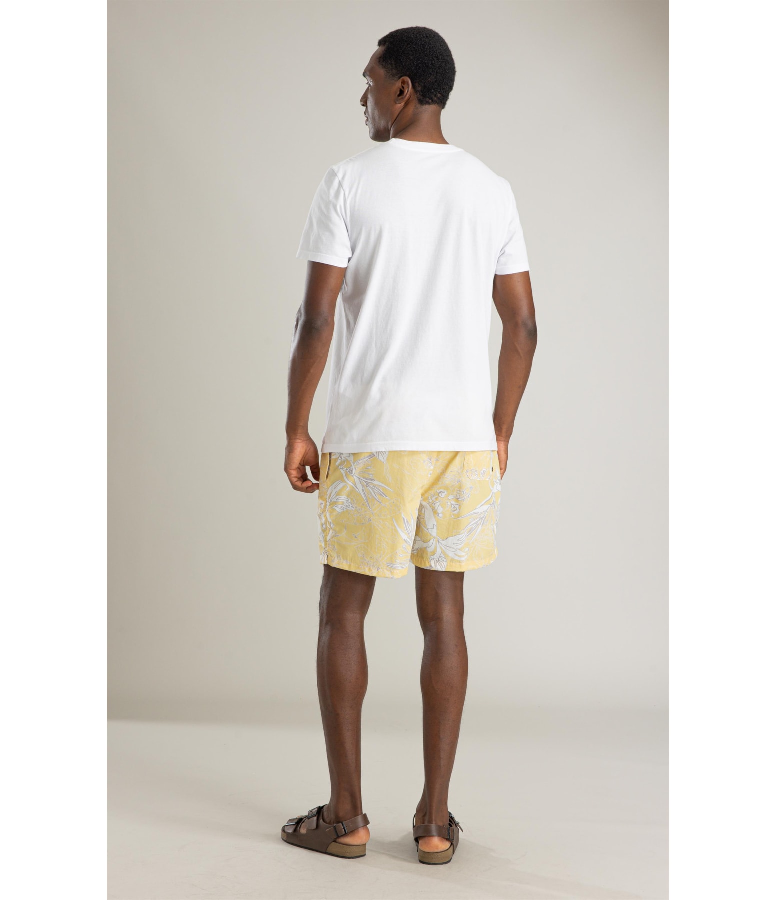 T-Shirt Mm Washed Little House Bf Branco