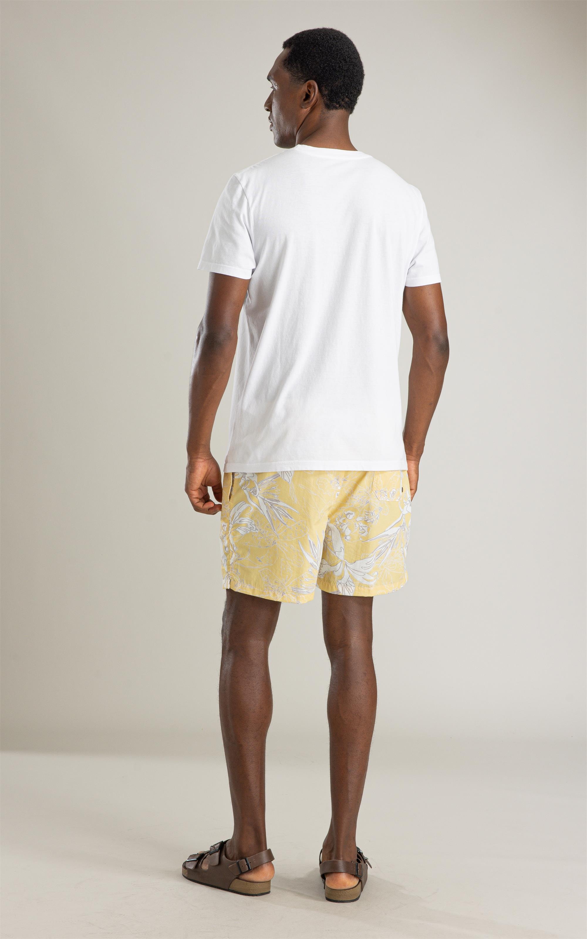 T-Shirt Mm Washed Little House Bf Branco